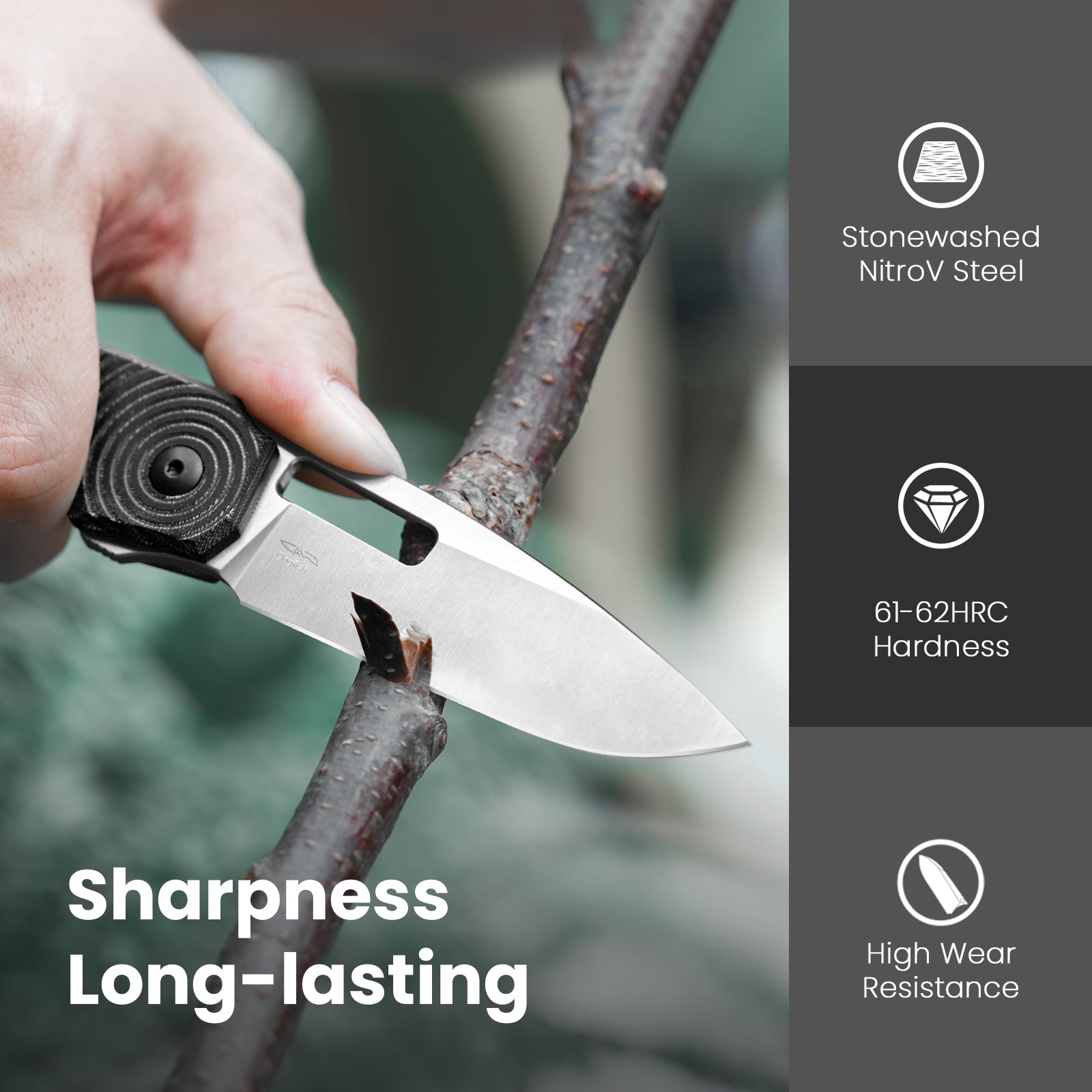 Dogfish | Nitro-V | Micarta | V3640A1