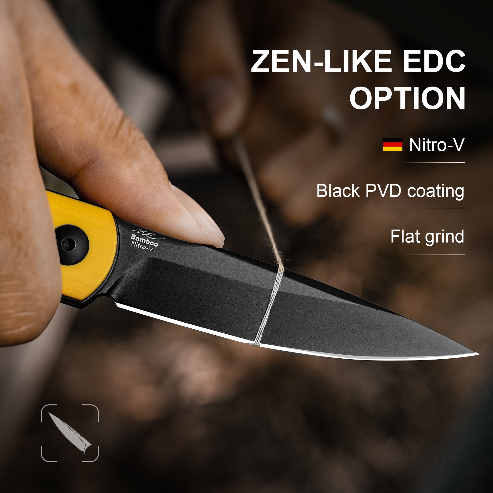 Bamboo | Nitro-V | G10（Yellow）| V3722A3