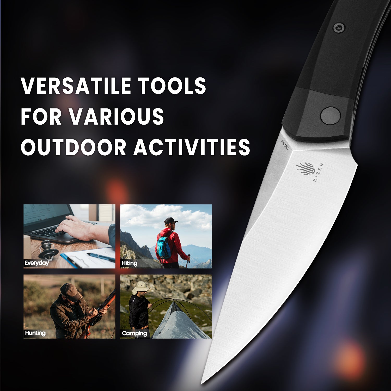 Momo | 154CM | Aluminium | KizerV™ 4663C1