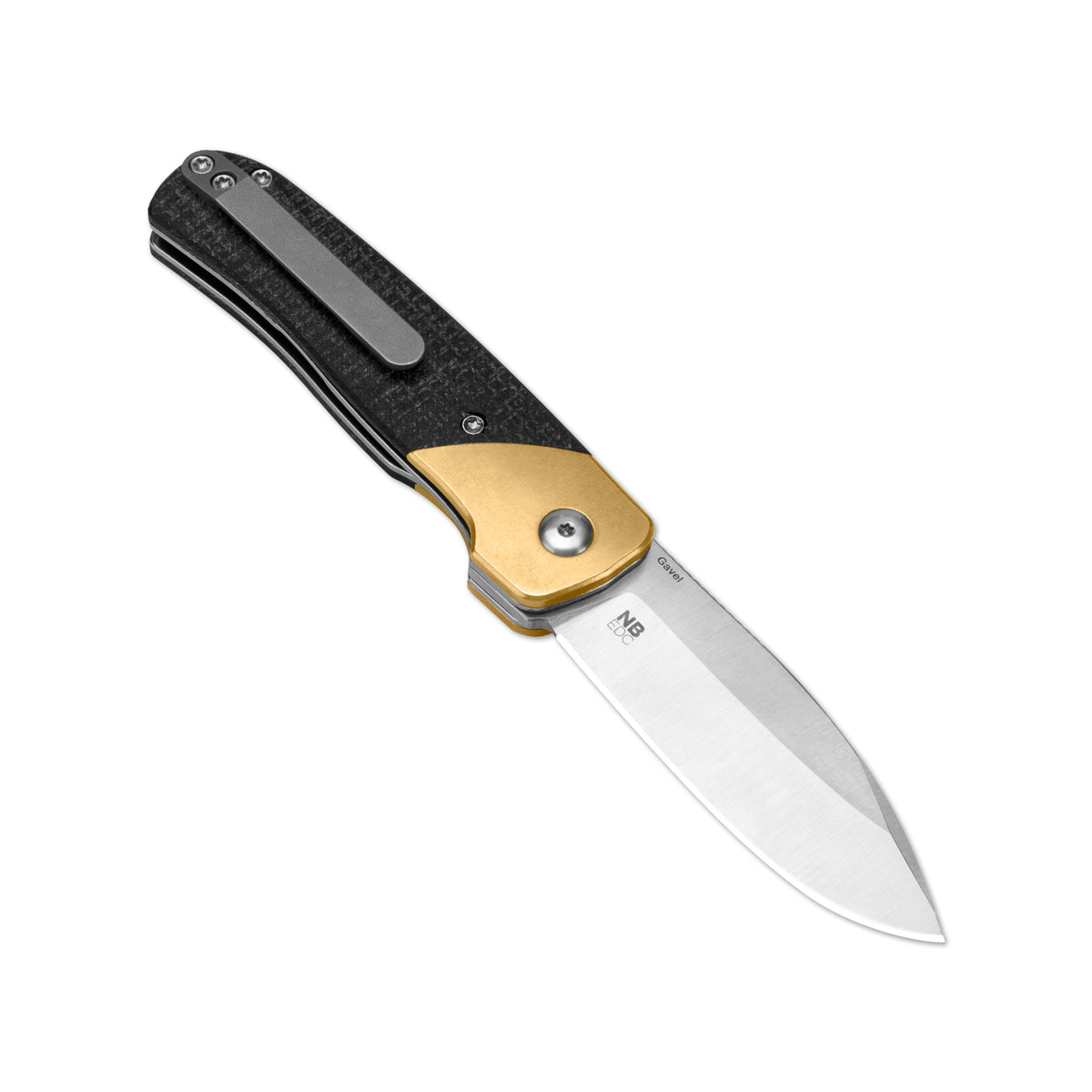 Gavel | 154CM | Brass+Micarta | V3661C1