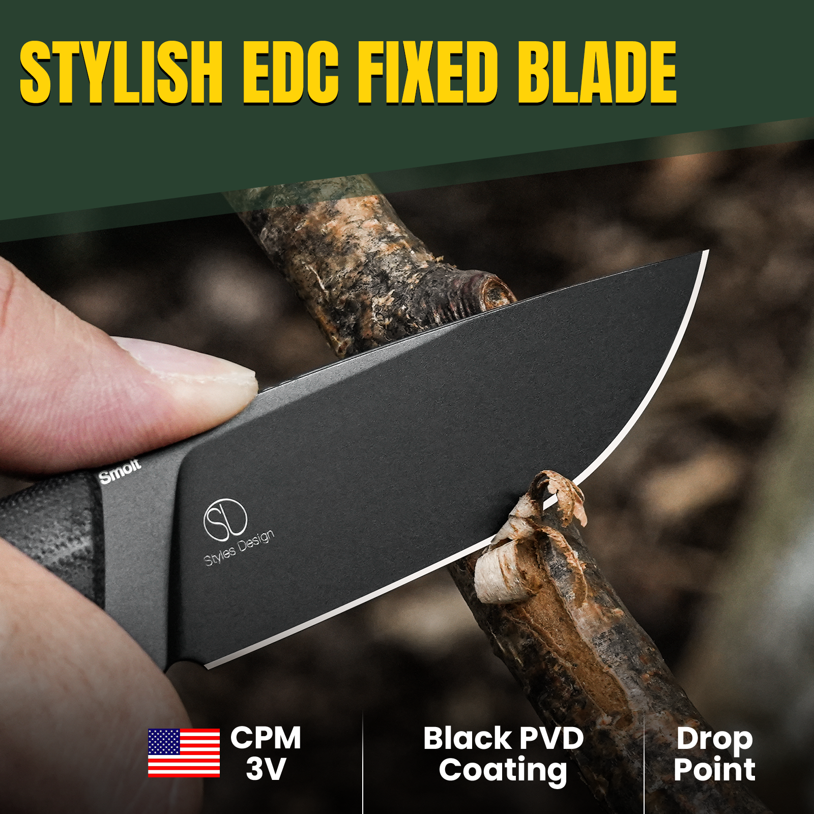 Smolt | 3V | G10 | KizerV™ 1063A3 | Exclusive