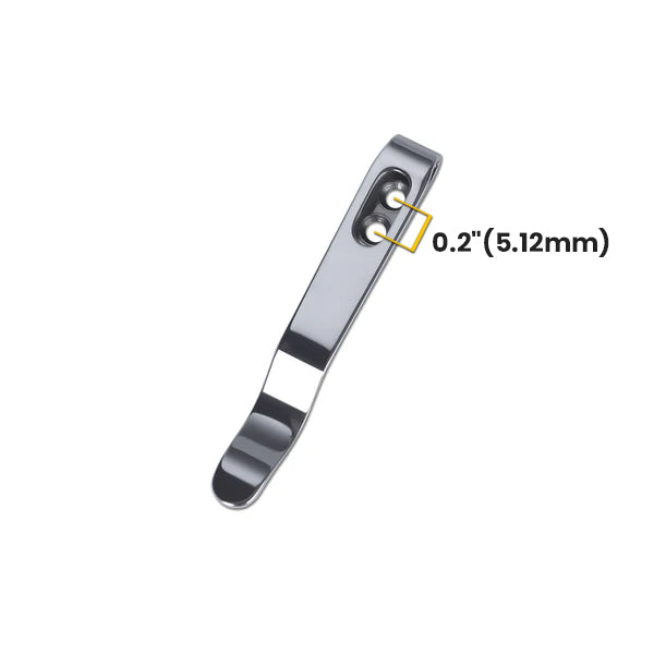 Kizer Deep Carry Pocket Clip Plain Color with Screws & Screwdriver for EDC Knife VS101T