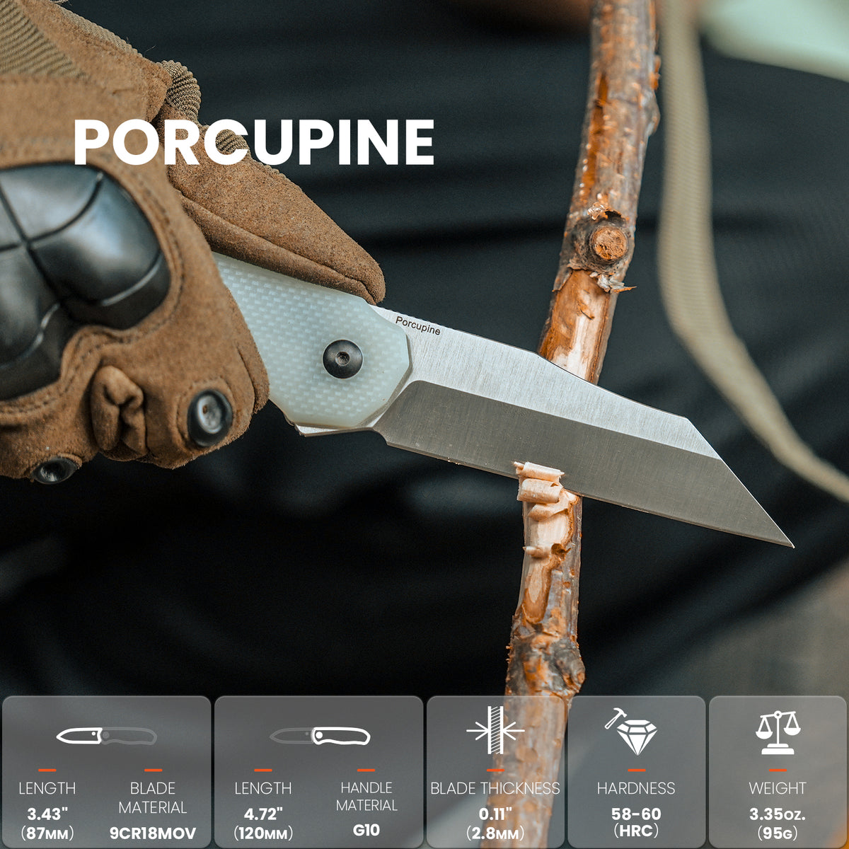Porcupine | 9Cr18MoV | G10 | L3008A1