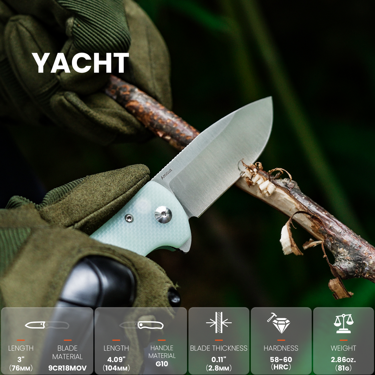 Yacht  | 9Cr18MoV | G10 | L3004A1