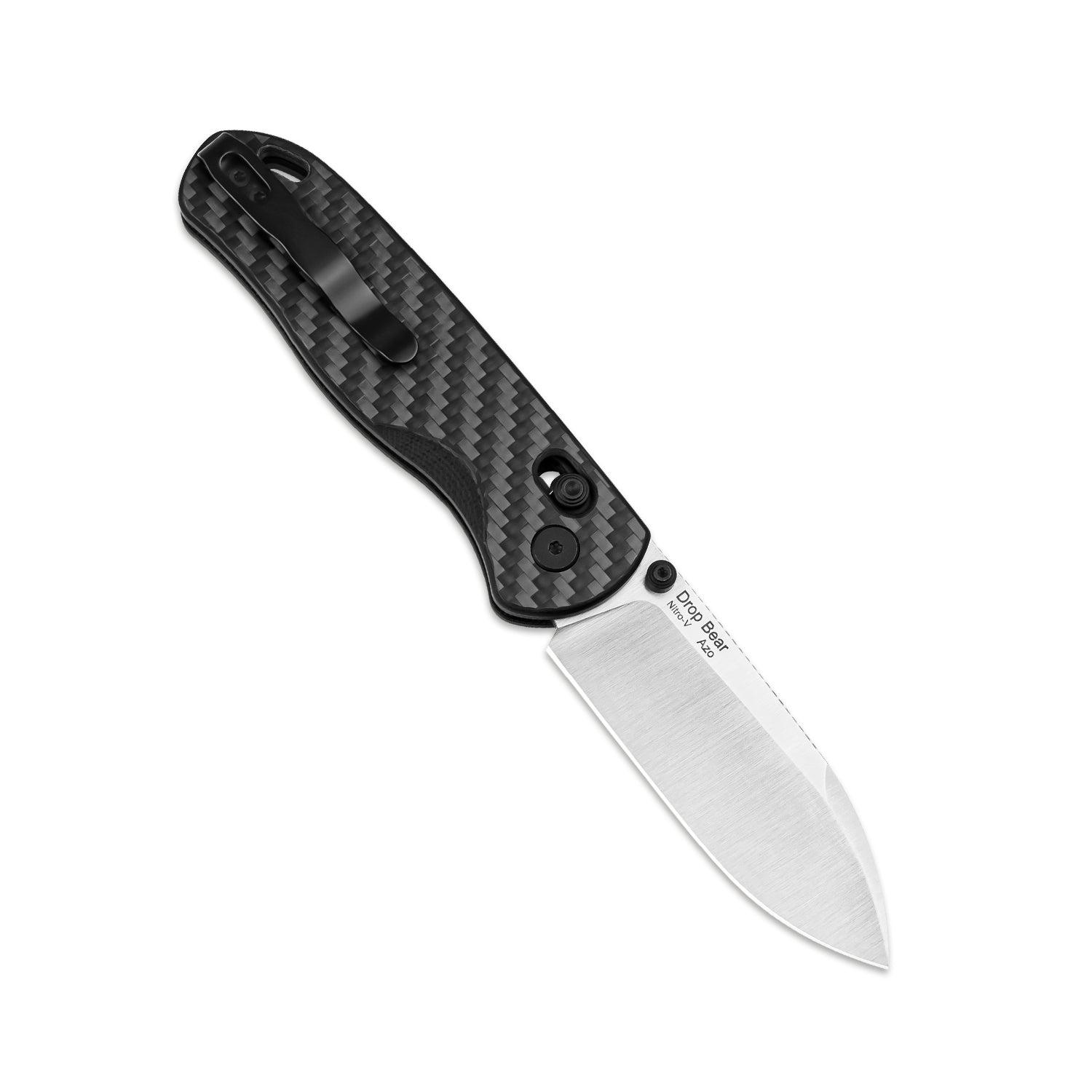 Drop Bear 2.97 inch NitroV Blade Carbon Fiber Handle V3619A3-Kizer