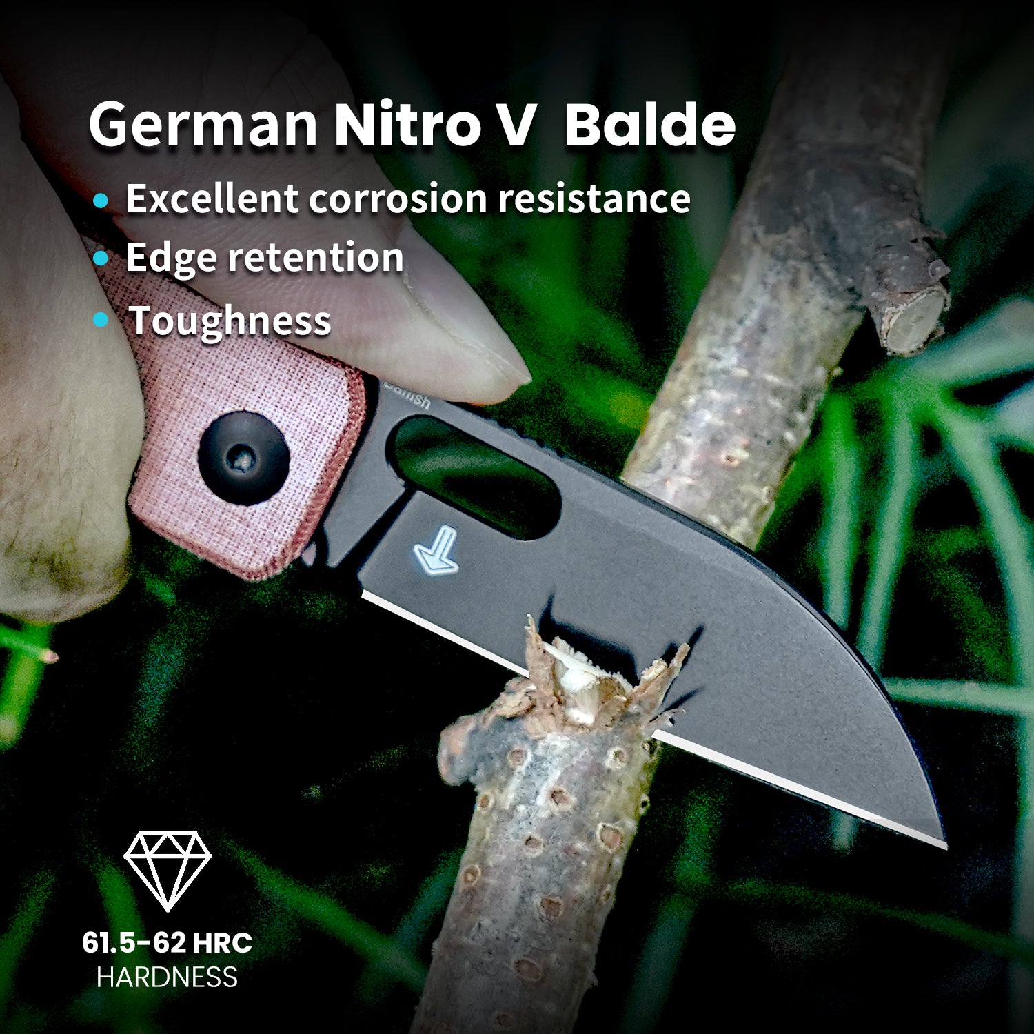 Banish | Nitro-V | Micarta | V2676A4