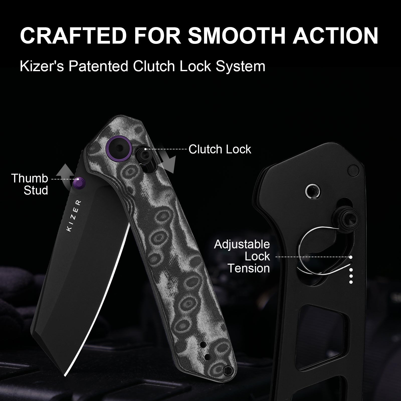 Madrac 3.06 inch Nitro-V Reconstituted Wood V3693PR4-Kizer