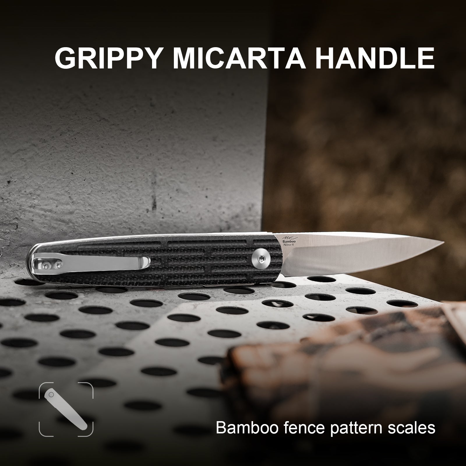 Bamboo | Nitro-V | Micarta | V3722A1