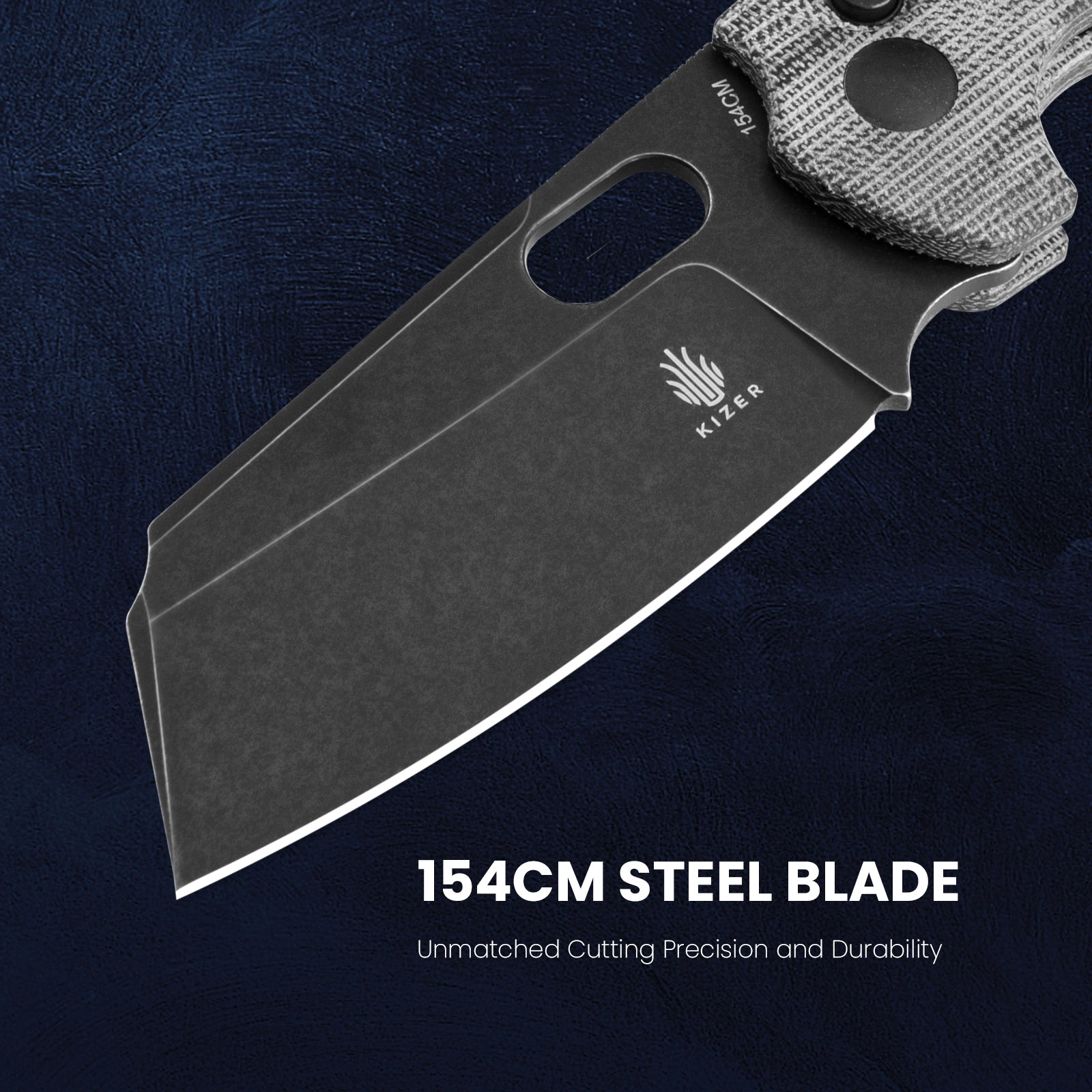 C01C 3.29inch Micarta Handle V4488BC1-Kizer