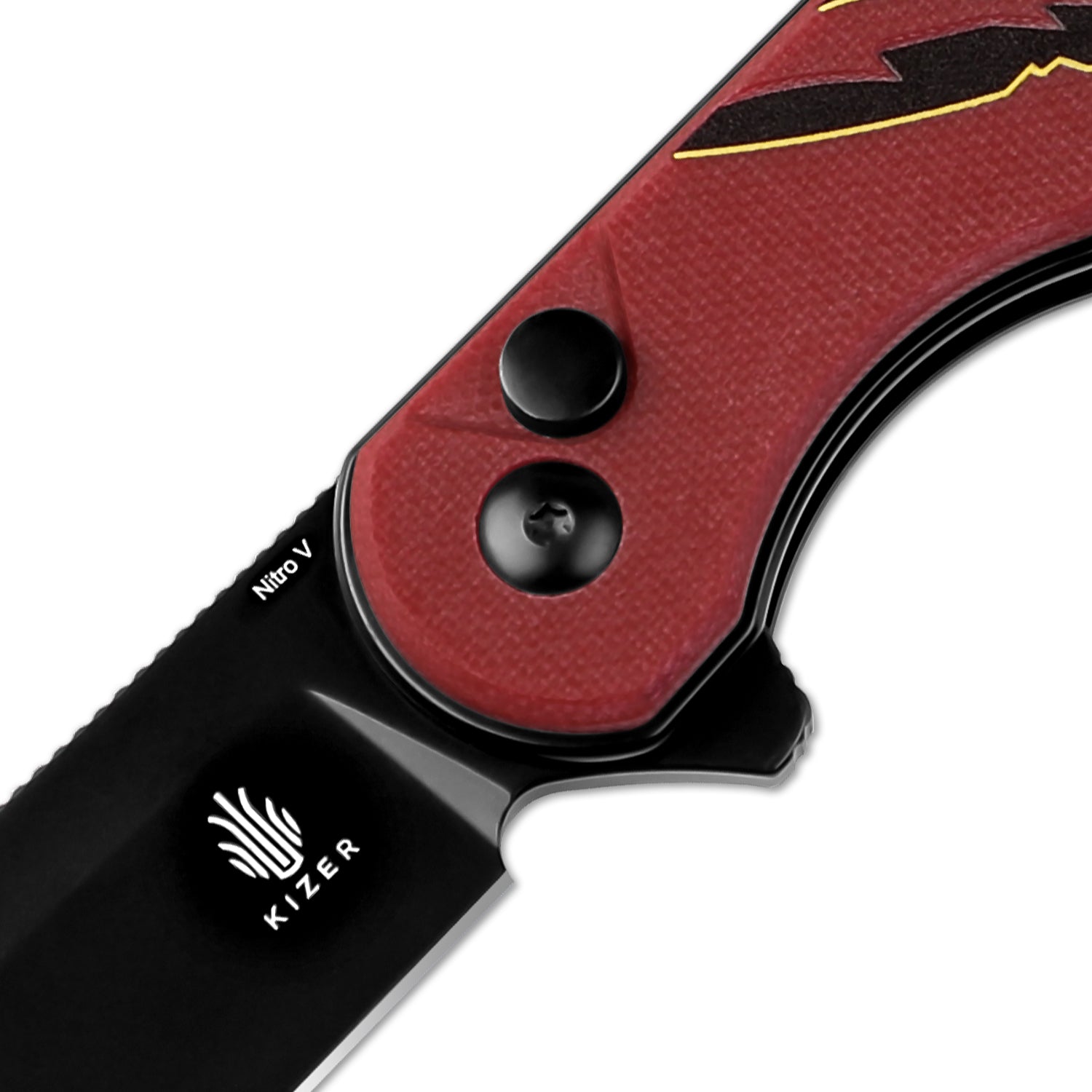 Kizer Assassin Folding Knife Smoky Mountain Knife Works Exclusive - KizerV™ 3549E2