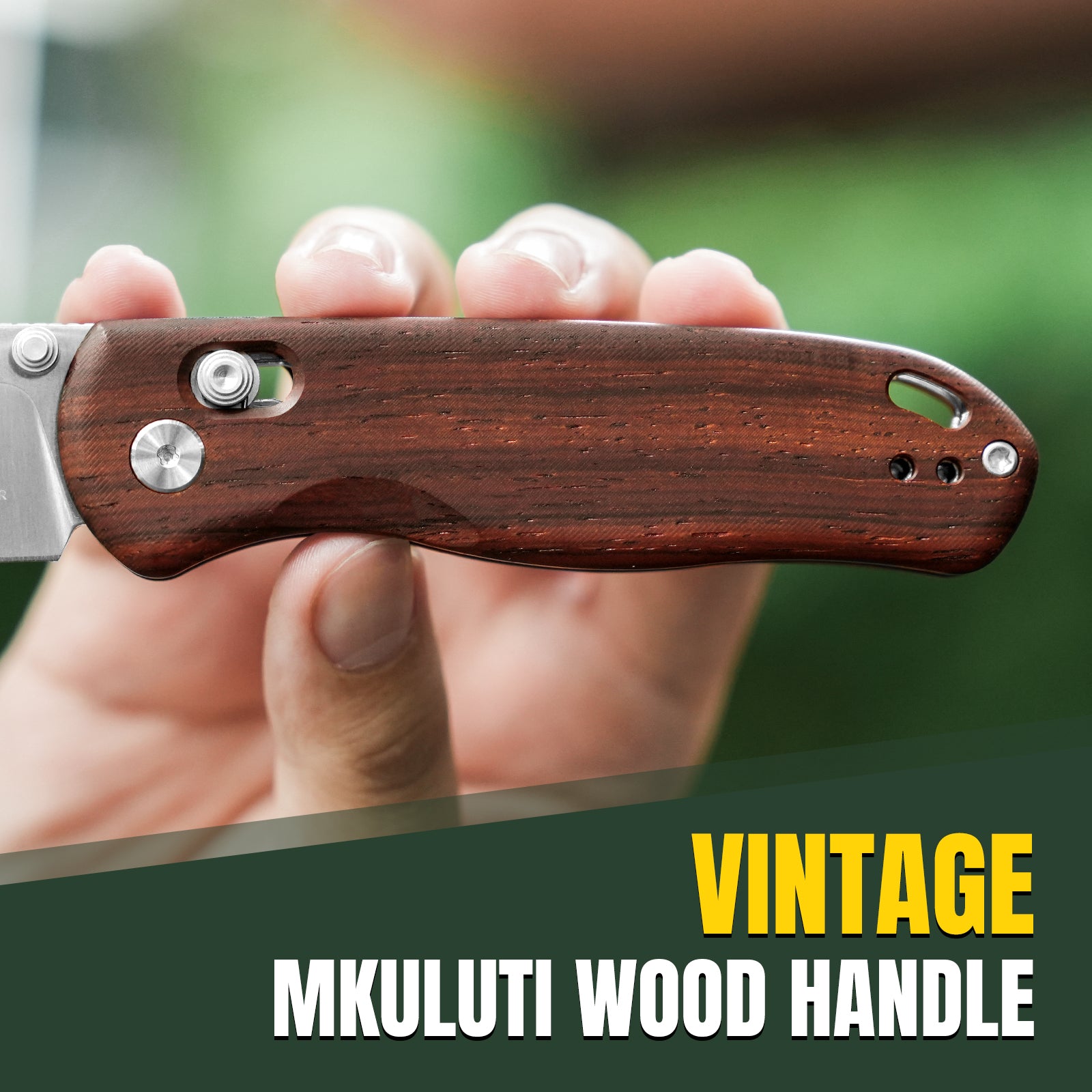 Drop Bear® | Kizer Clutch Lock™ | Nitro-V | Wood | KizerV™ 3619A6
