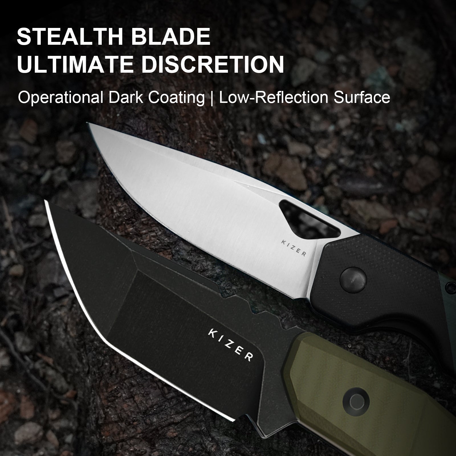 Quartz 3.1 inch AEB-L G10 1086A1-Kizer