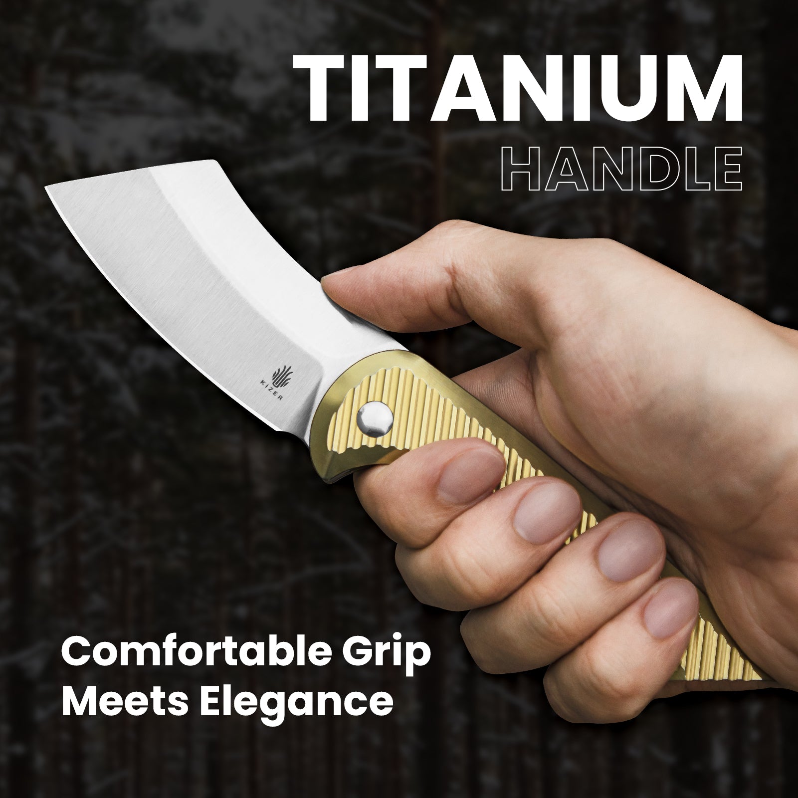 Dawn | S35VN | Titanium | Ki3673A1 | Exclusive