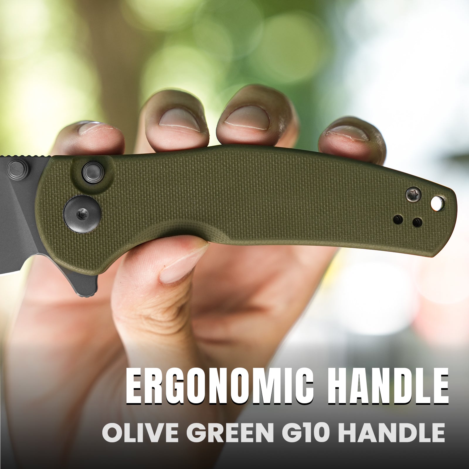 Mini Grouper | D2 | Olive Green G10 | V3669A3