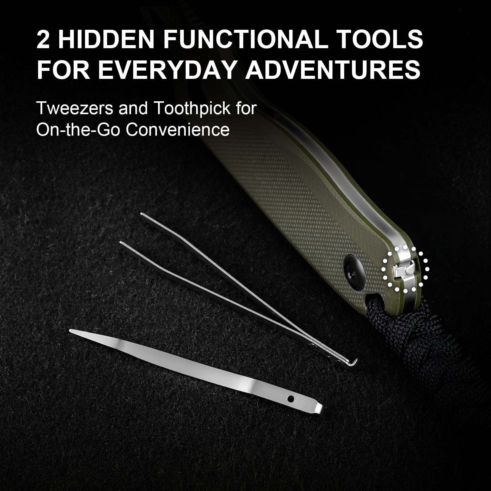 Drop Bear® Fix | AEB-L | Olive Green G10 | KizerV™ 1093A1