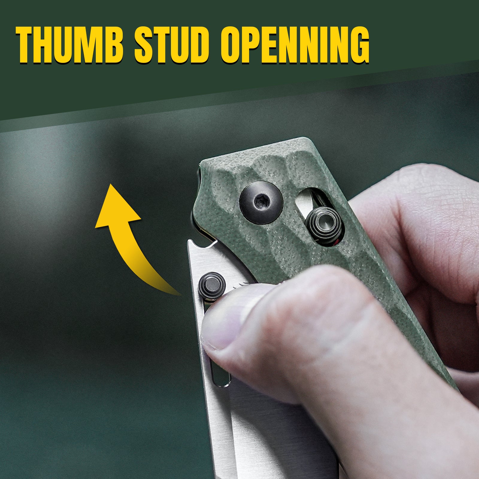 Task | 154CM | Green G10 - 3.04 " Satin | V3641C3