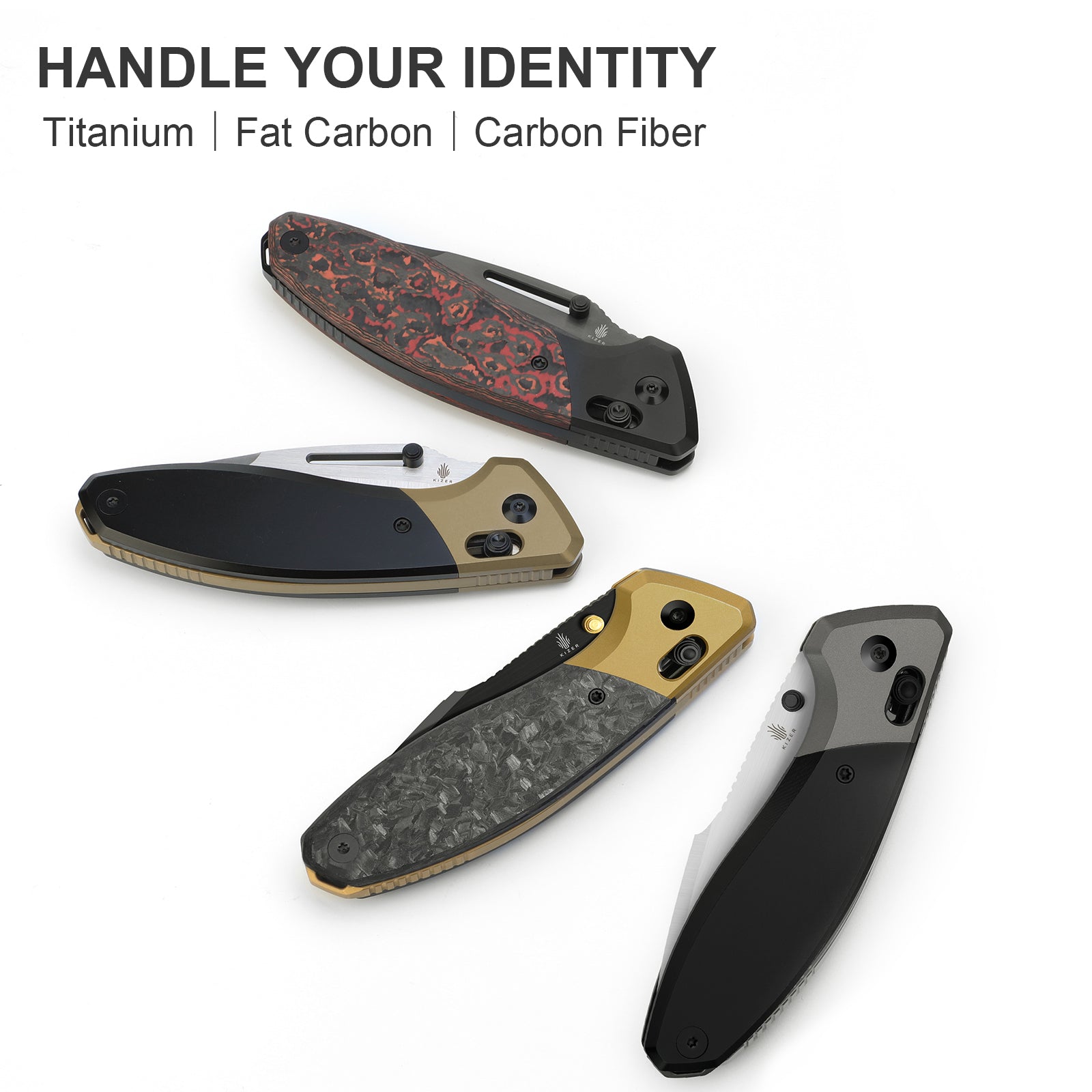 Bulli | S45VN | Titanium & Fat Carbon | Ki3695A3