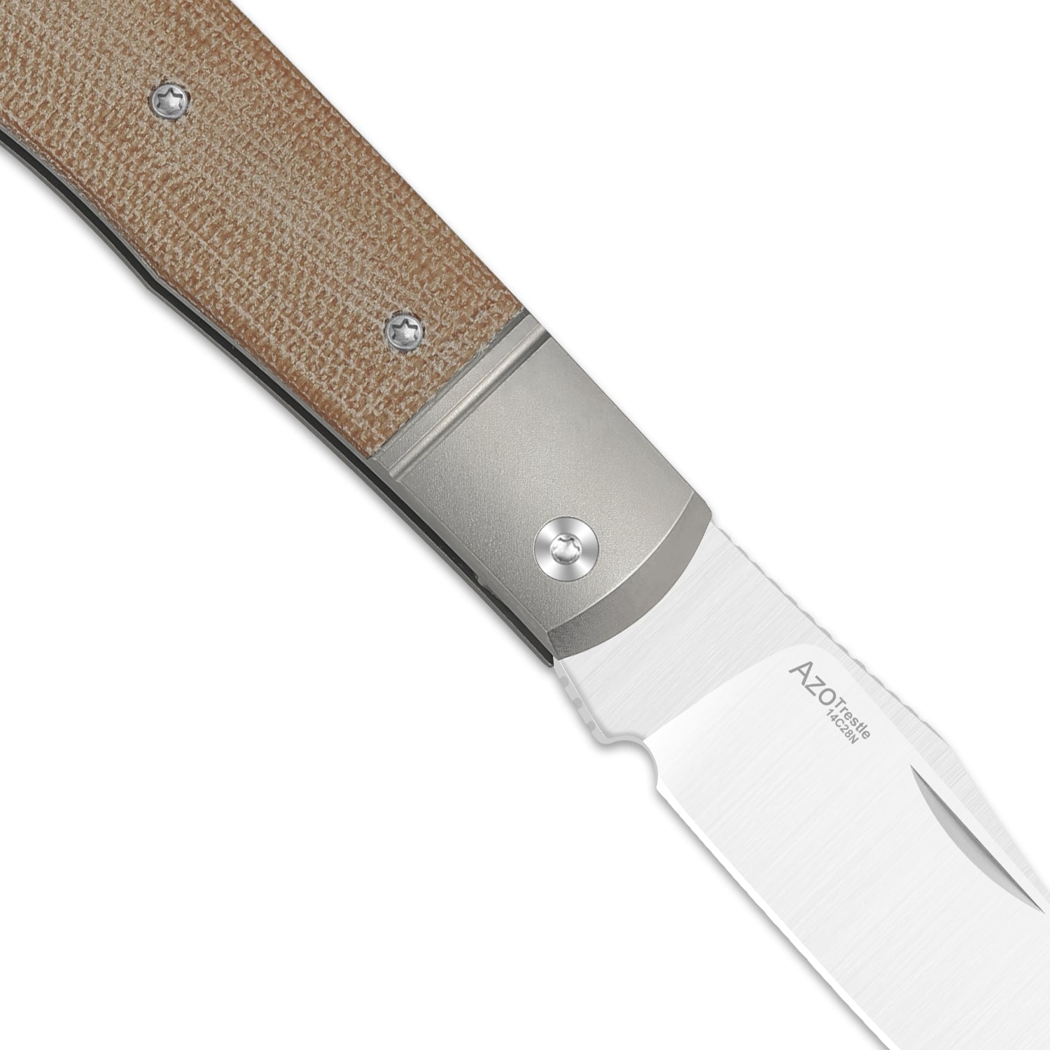 Trestle | 14C28N | Titanium & Micarta | V3761A1