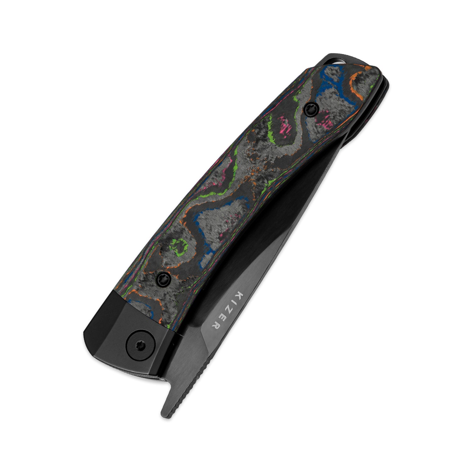 Mini MoMo | S35VN | Titanium+Camo Carbon 80‘s | Ki3663A2
