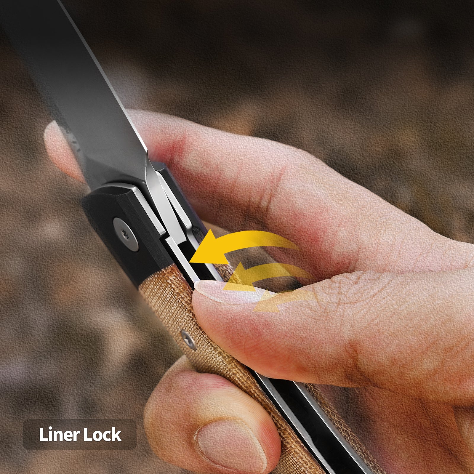 Momo | Nitro-V | Black G10+Micarta | KizerV™ 4663A2