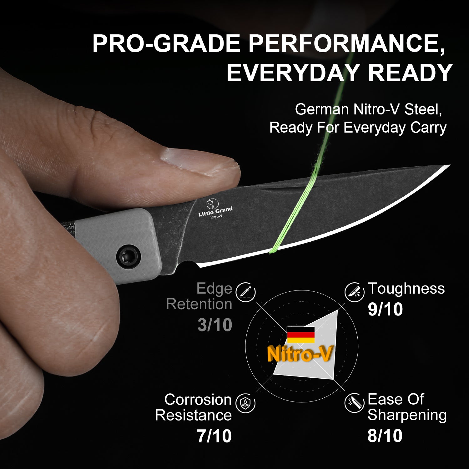 Little Grand | Nitro-V | G10 & Micarta | V2670A2