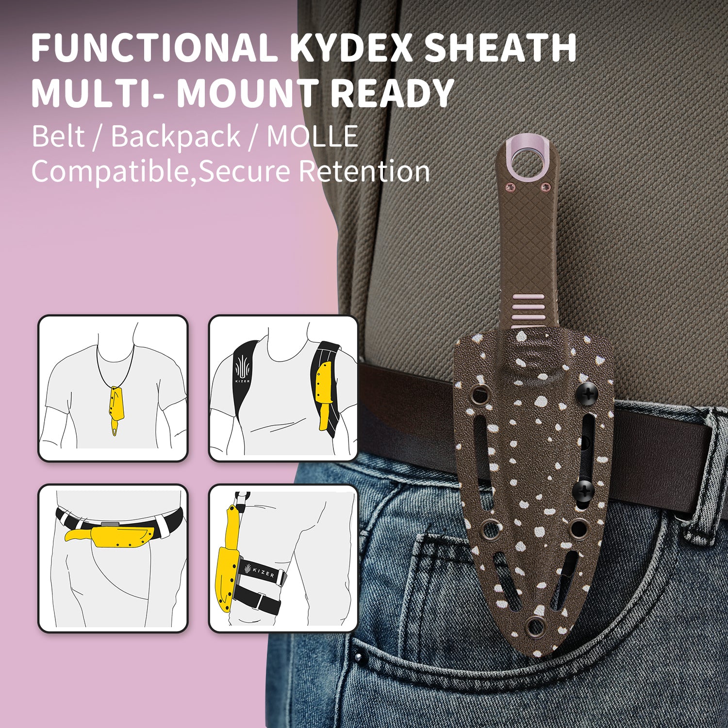 Hidden Agenda | AEB-L | G10 & Aluminum | 1083A4