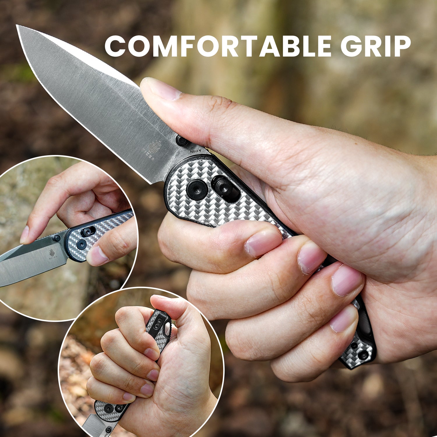 Assassin | Nitro-V | G10 Carbon Fiber | V3549A3