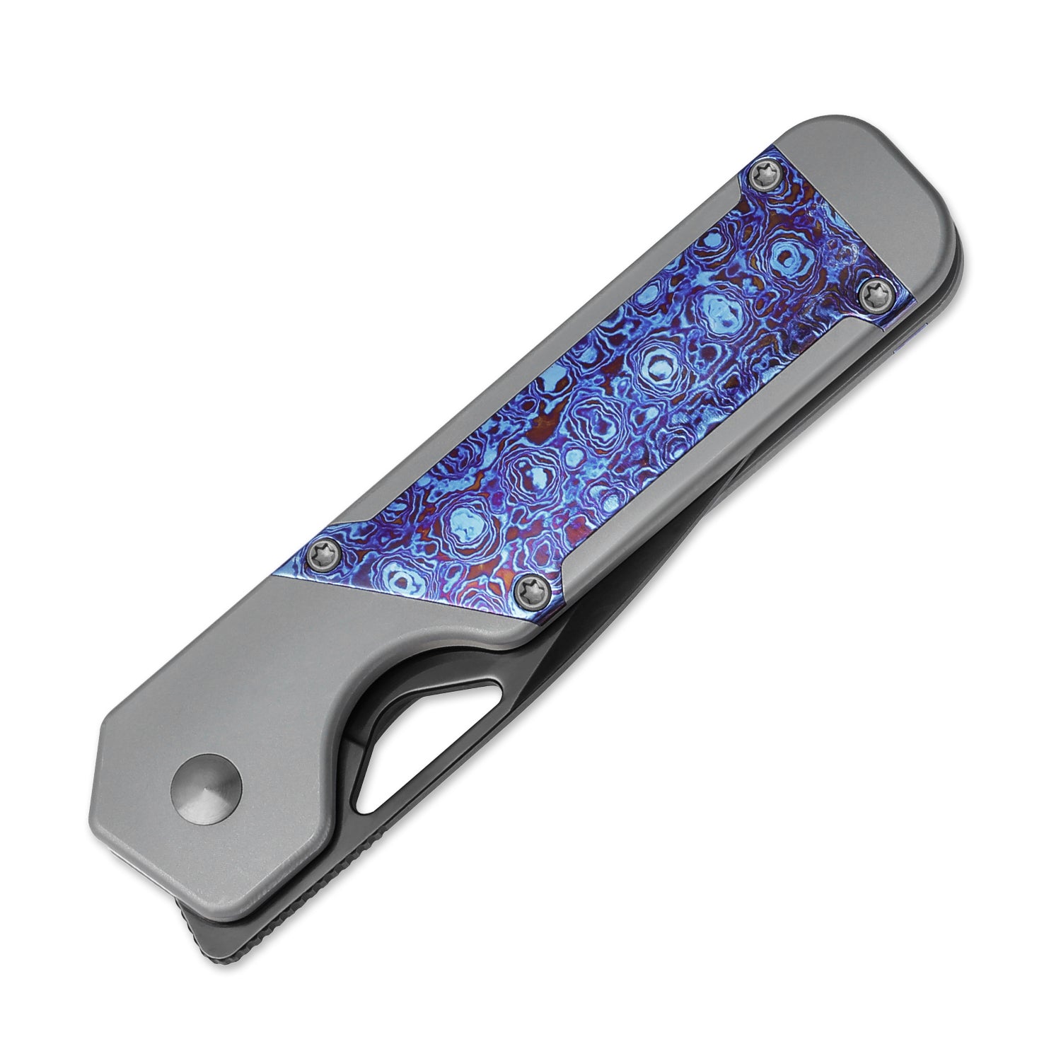 Militaw® | DLC M390 | Titanium & Timascus| Exclusive | Limited Edition | KizerB™ 3634A6