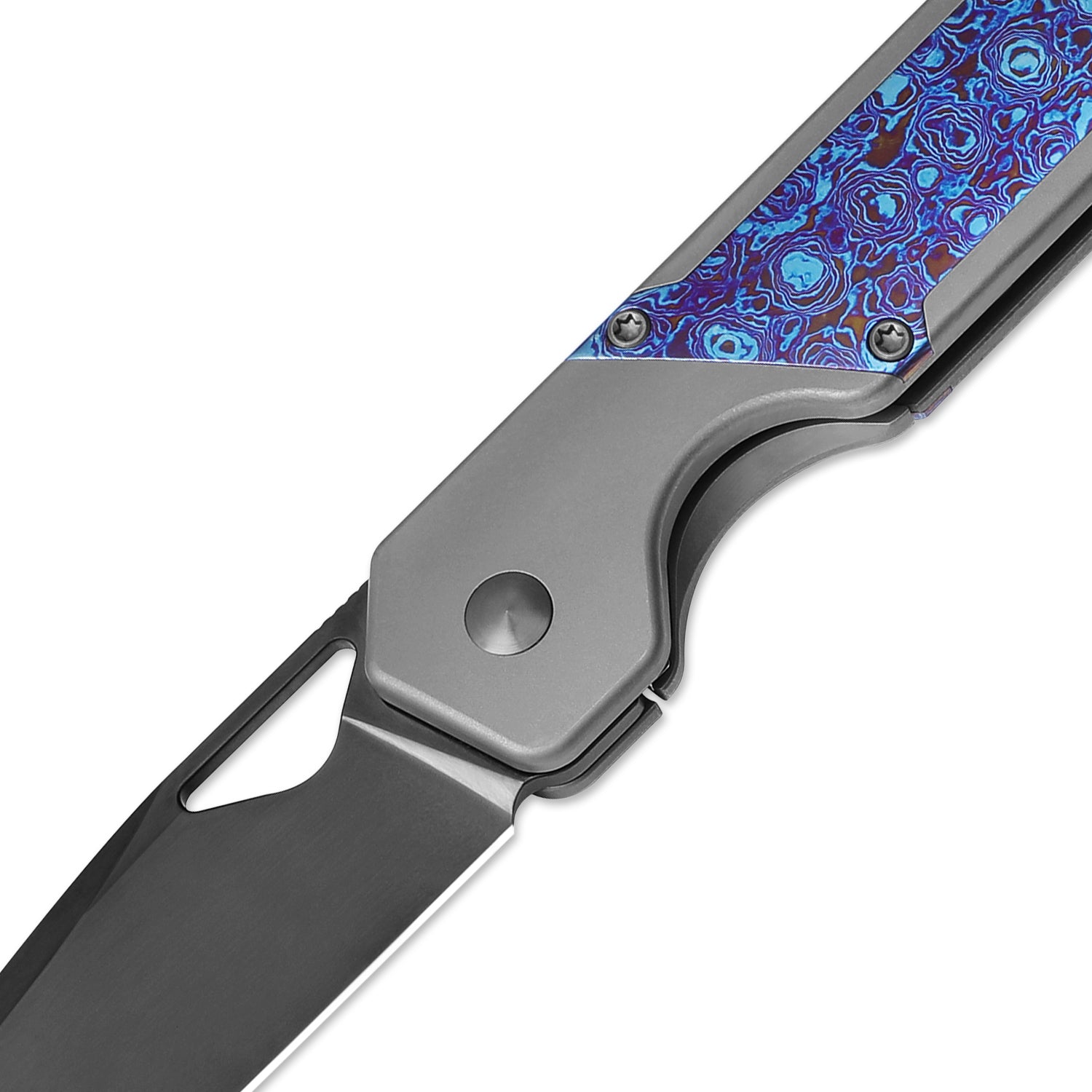 Militaw® | DLC M390 | Titanium & Timascus| Exclusive | Limited Edition | KizerB™ 3634A6