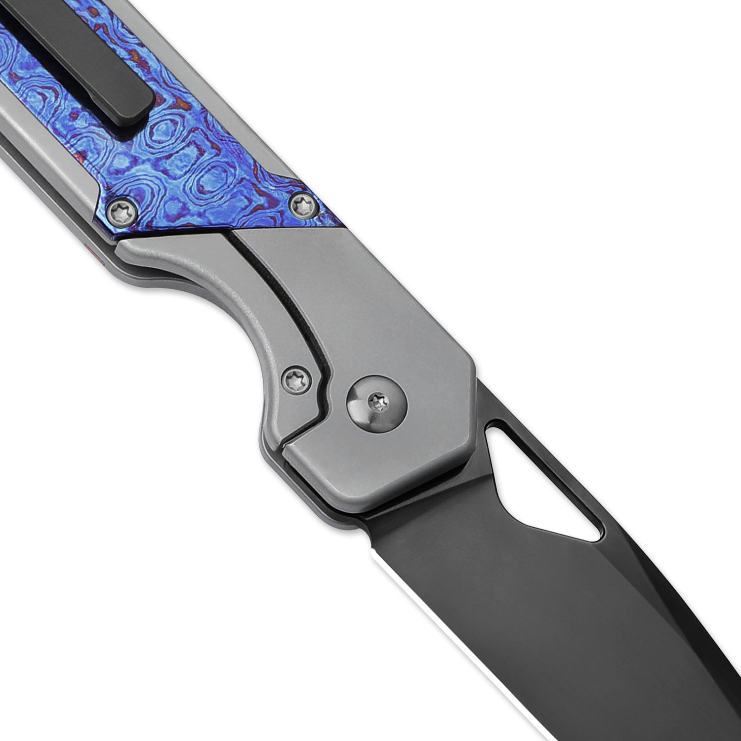 Militaw® | DLC M390 | Titanium & Timascus| Exclusive | Limited Edition | KizerB™ 3634A6