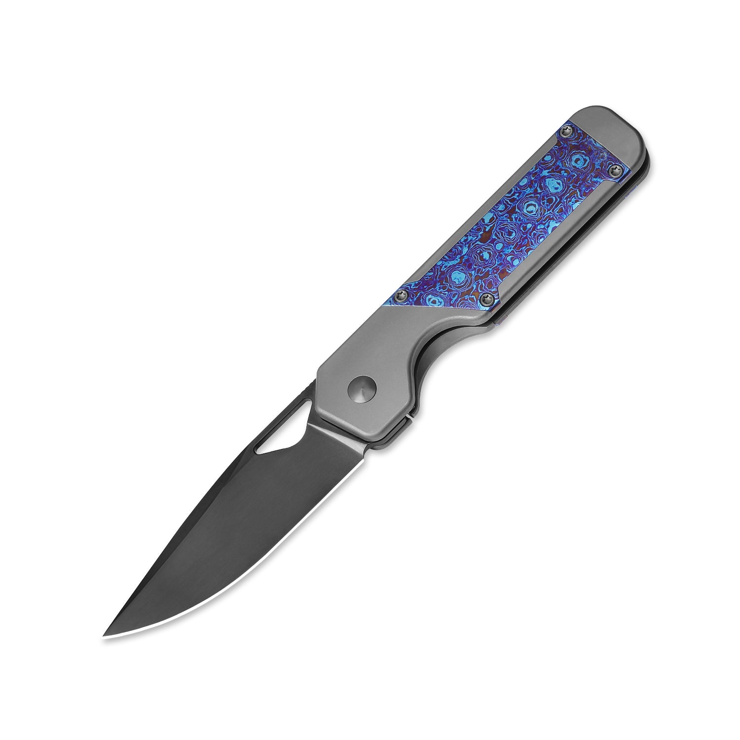 Militaw® | DLC M390 | Titanium & Timascus| Exclusive | Limited Edition | KizerB™ 3634A6
