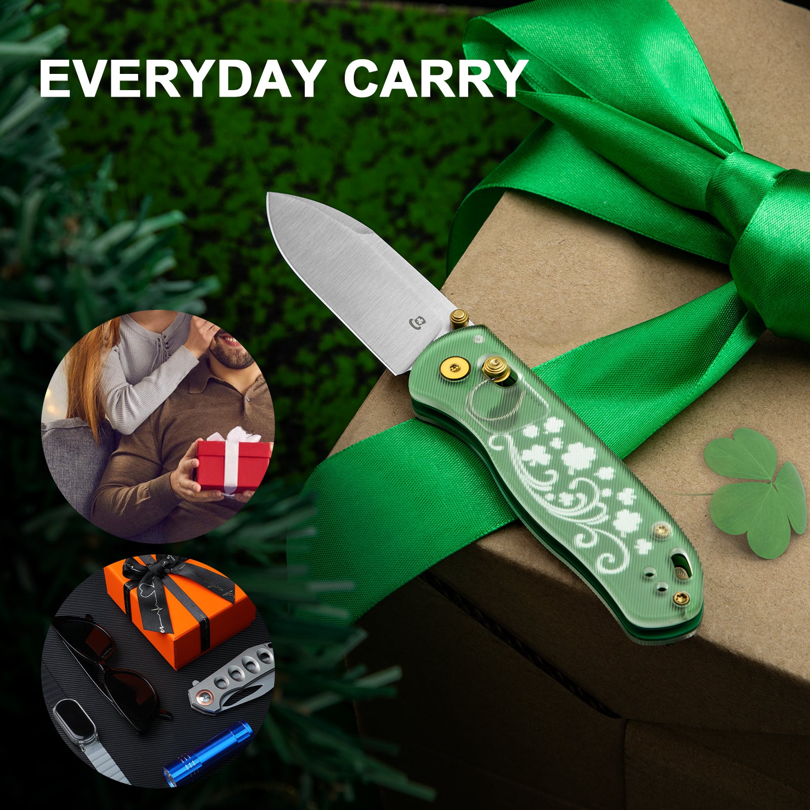 Drop Bear® | Kizer Clutch Lock™ | Nitro-V | Acrylic Handle | KizerV™ 3619A10