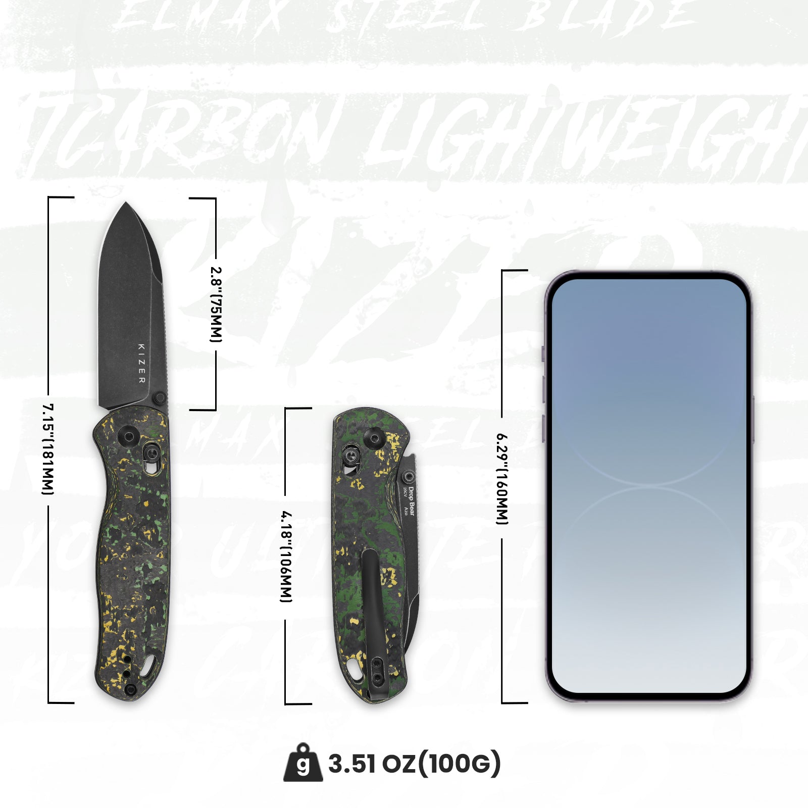 キ*キ様 イエナ　　ギャザーBZ Kizer Azo V3619E4 Beetlejuice Knife SOLD OUT | eBay
