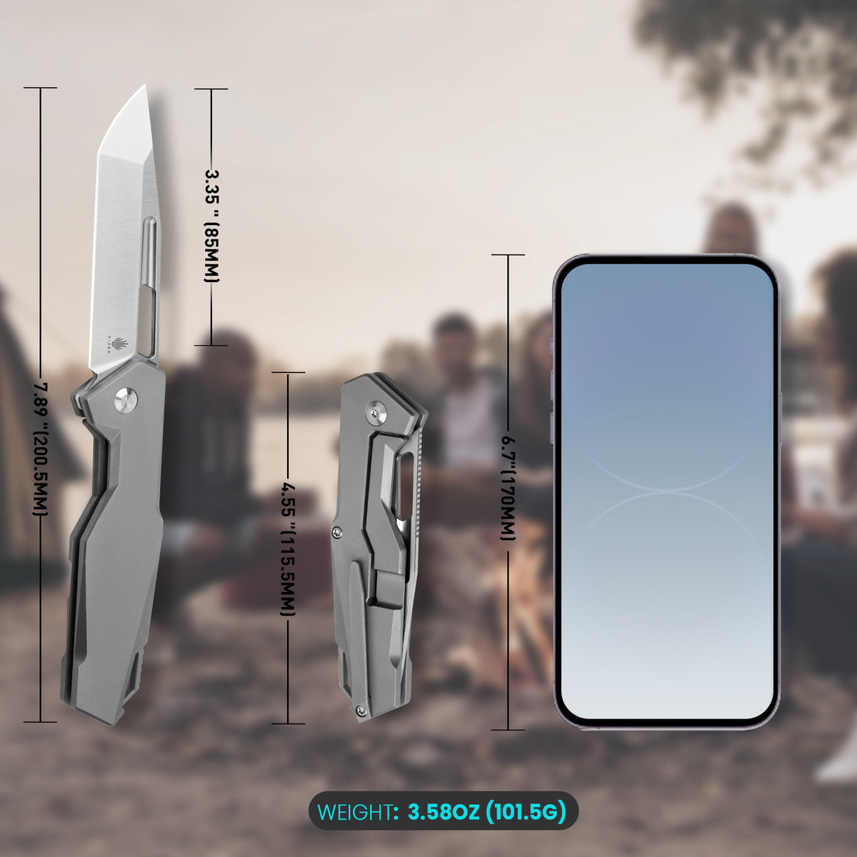 Beyond | S35VN | Titanium | Ki3678A1