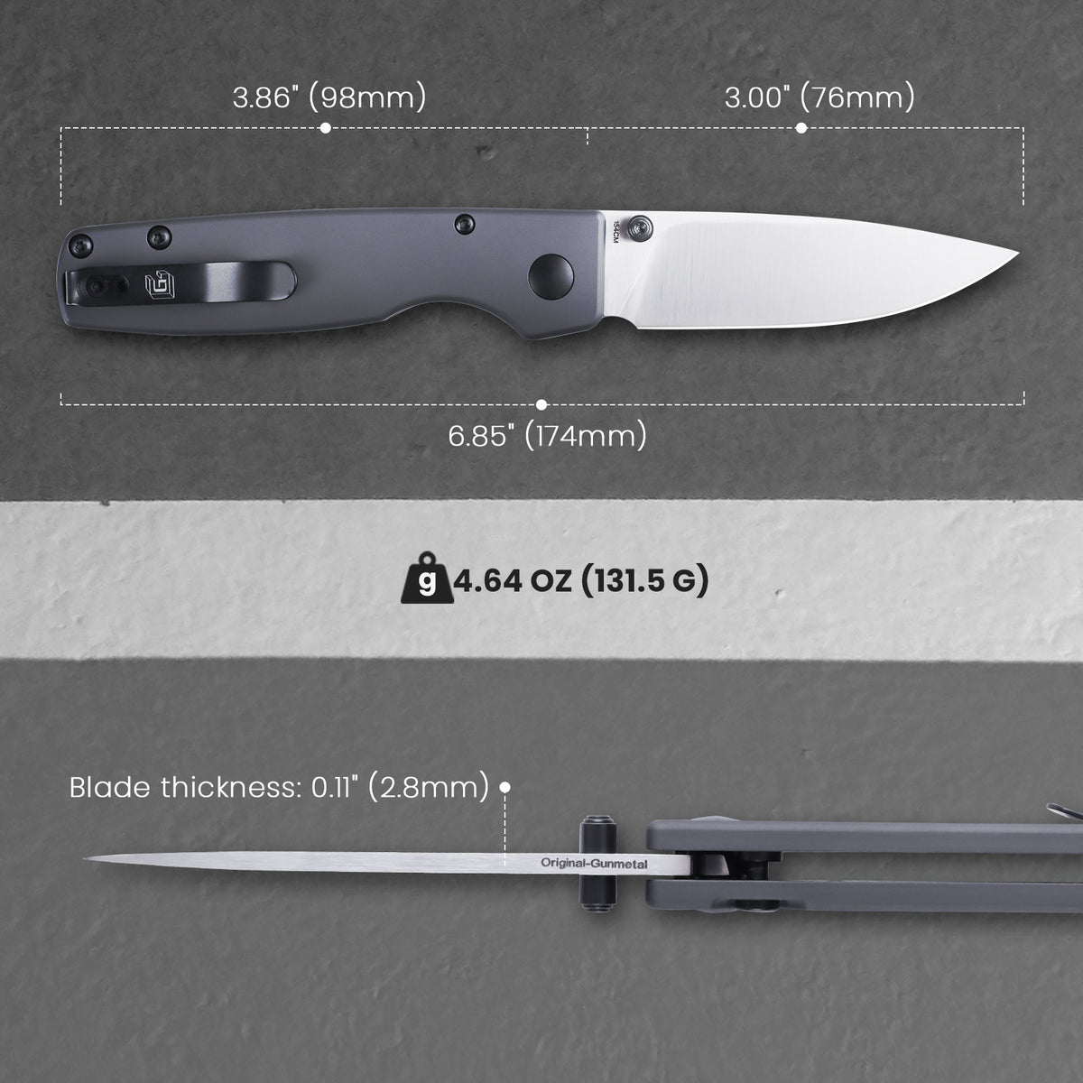 Original | 154CM | Aluminum | V3605E3