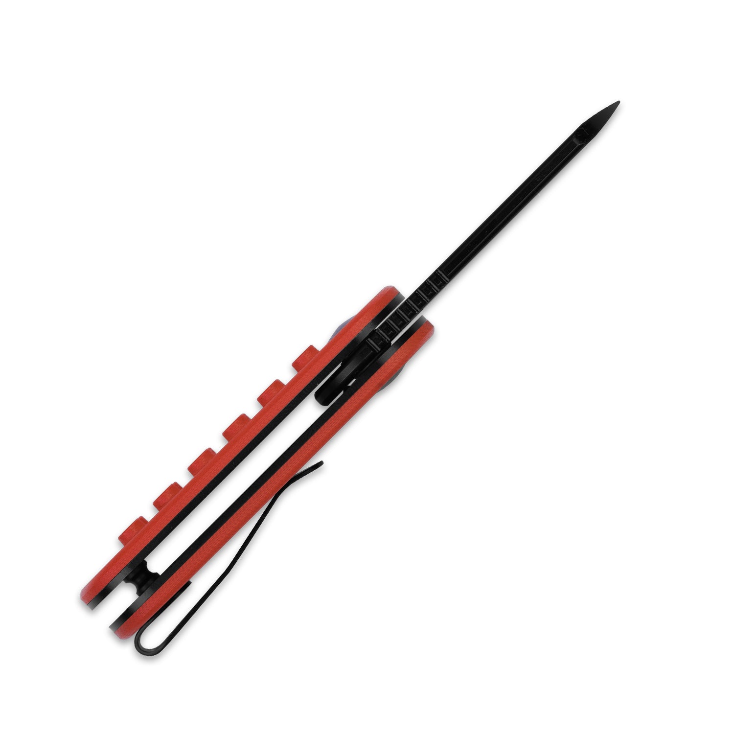 Mini Bay | 14C28N | Red Brick G10 Handle | V2583A4