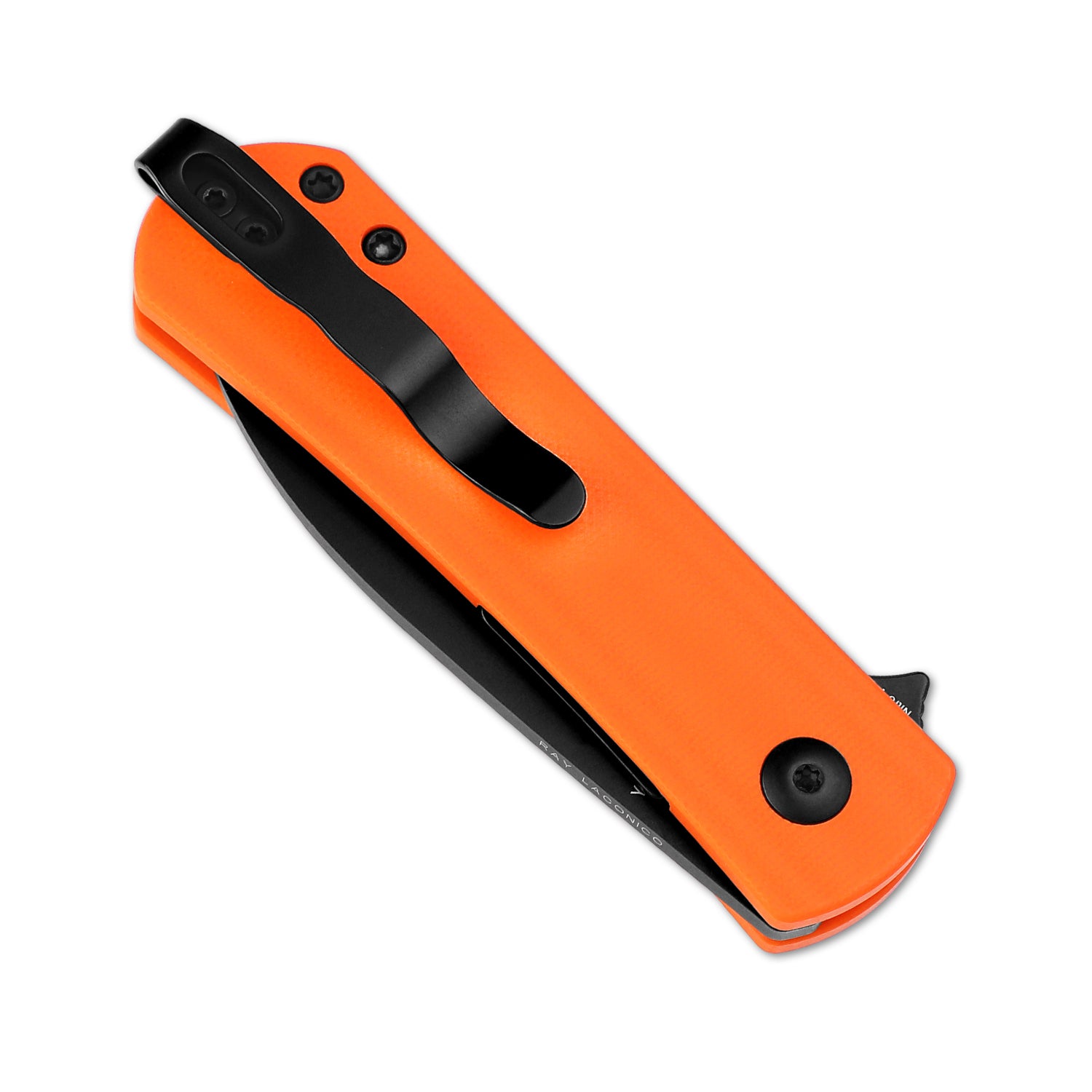 Yorkie 2.58 inch NitroV Blade Orange G10 Handle V3525A2-Kizer