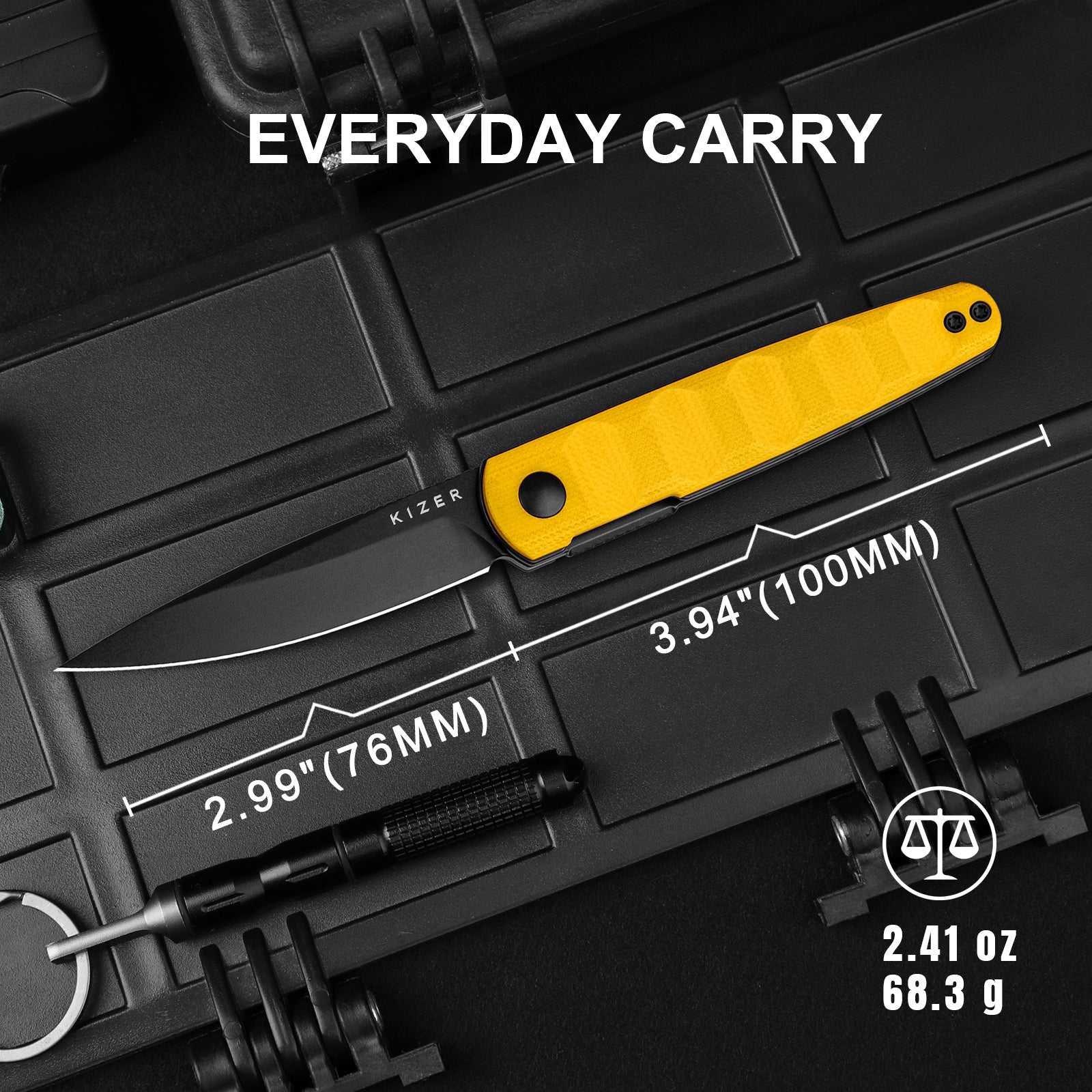 Bamboo | Nitro-V | G10（Yellow）| KizerV™ 3722A3