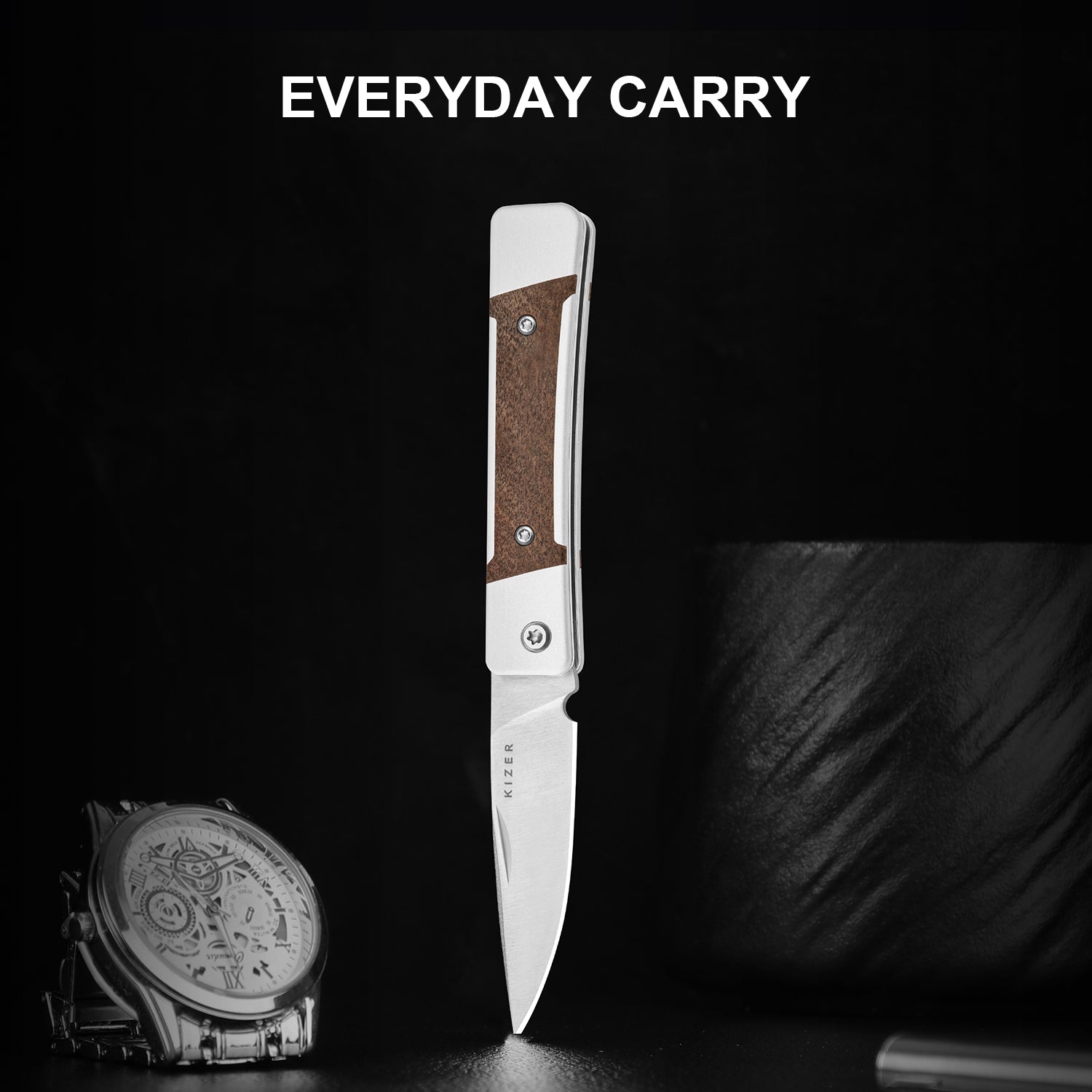 Little Grand 2.52 inch Nitro-V Aluminum & Mkuruti Wood V2670A1-Kizer