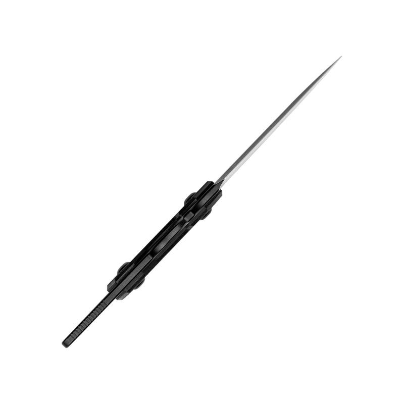 Kizer GROOM D2 Fixed Blade Carbon Fiber Handle 1060A2 (3.08 " Black)