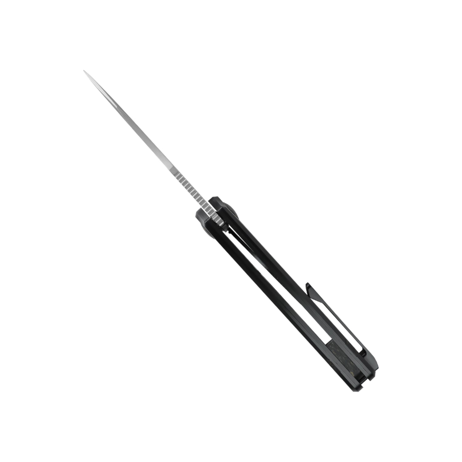 Ara | S45VN | Titanium & Carbon Fiber Gold Flake | Ki3729A1