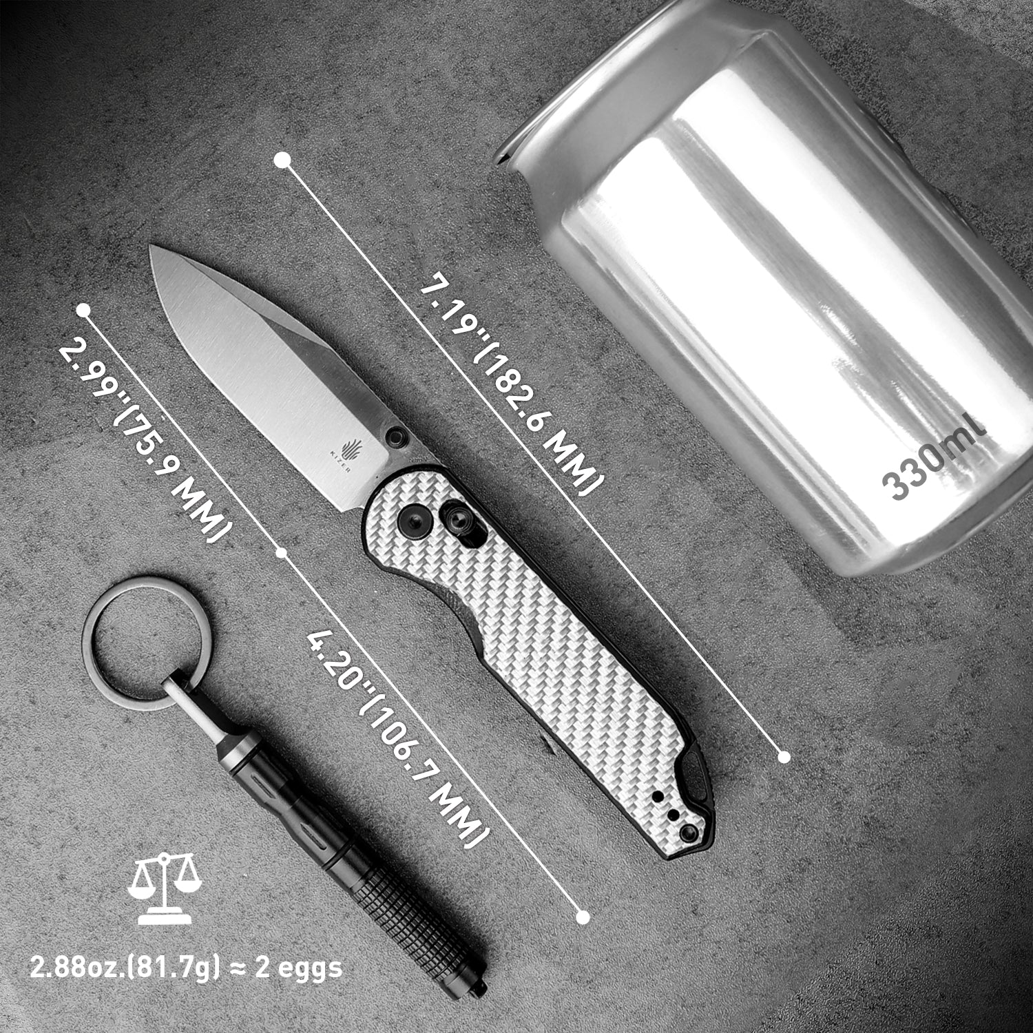 Assassin | Nitro-V | G10 Carbon Fiber | V3549A3