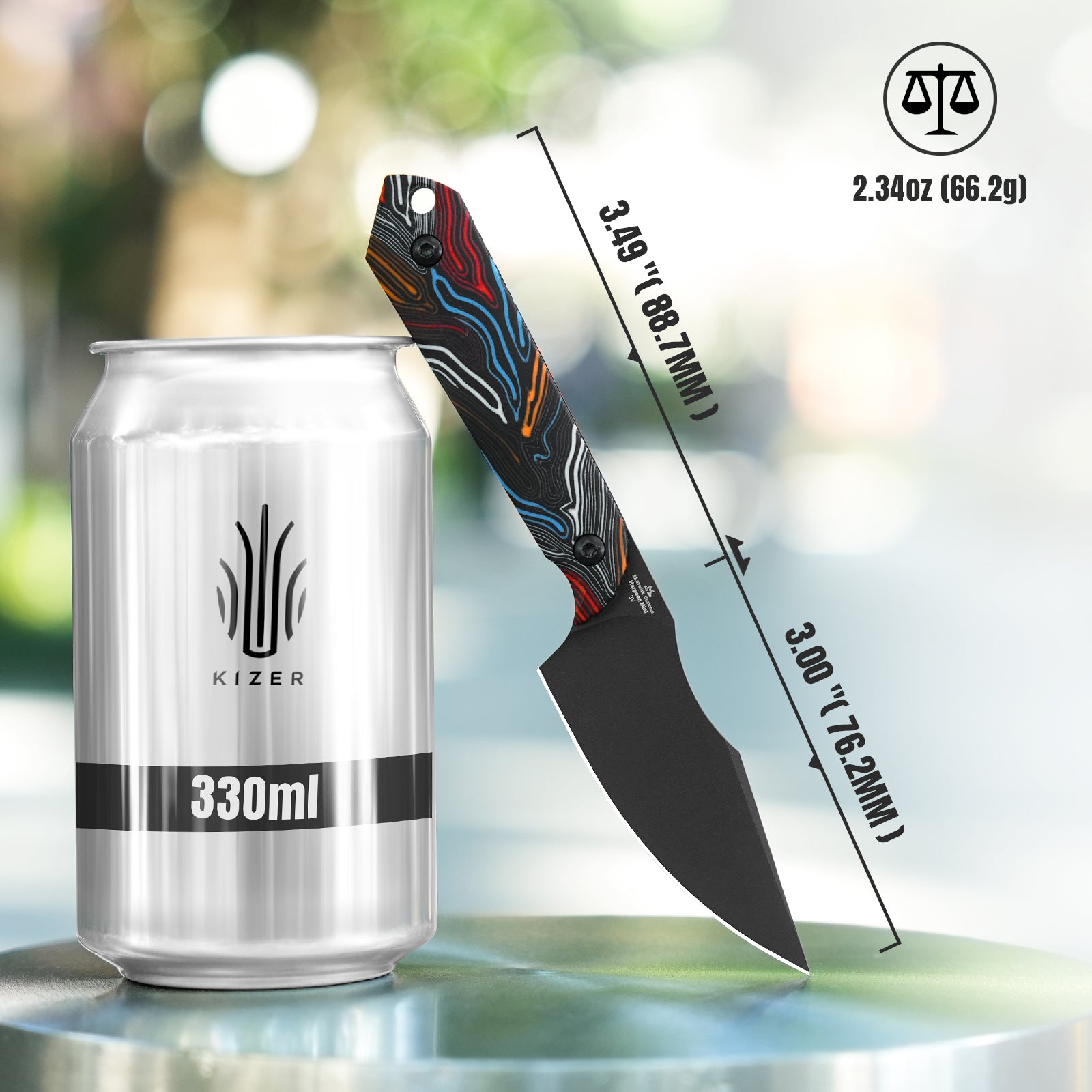 Mini Harpoon | 3V | G10 | KizerV™ 1040S6