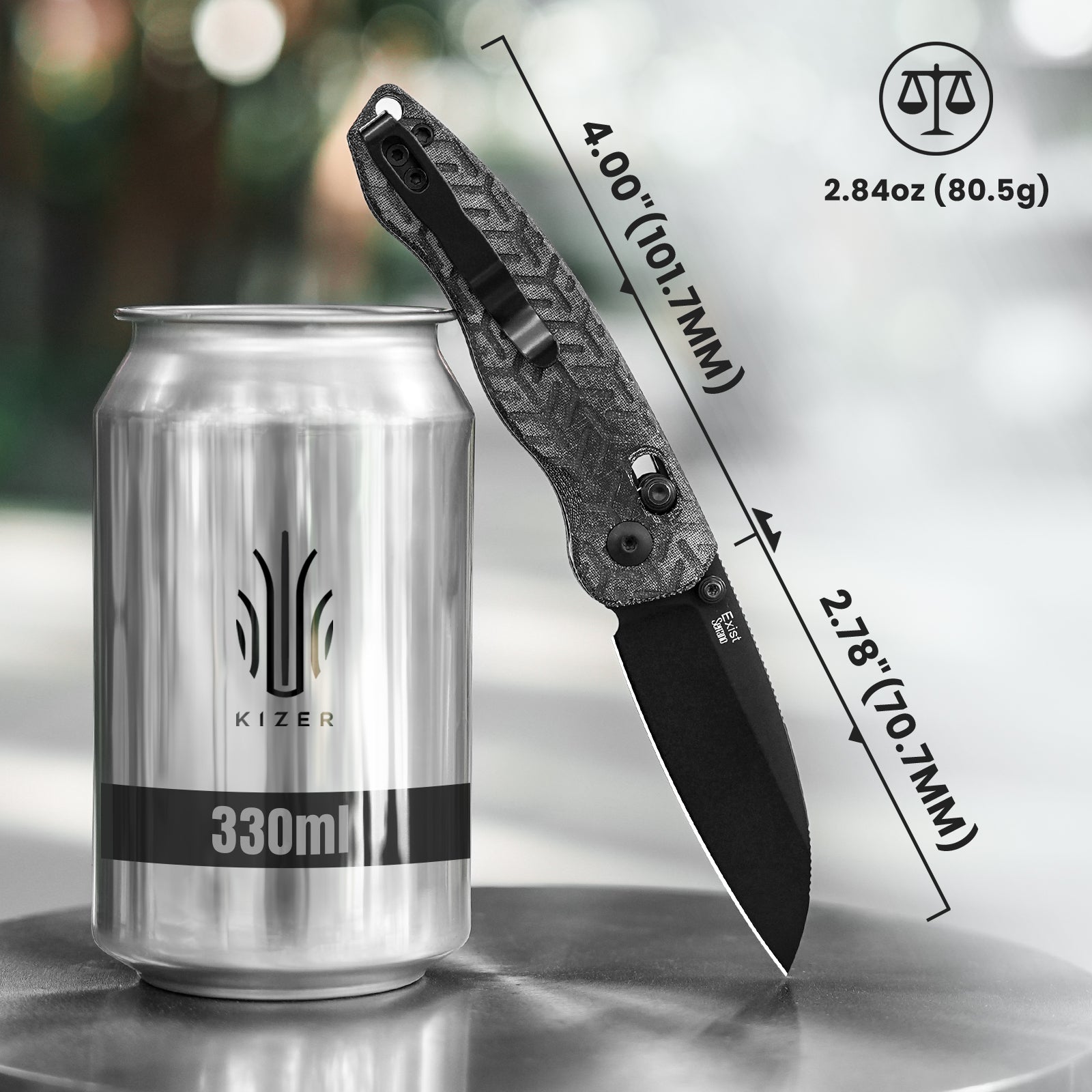 Exist | Nitro-V | Micarta | KizerV™ 3681A1