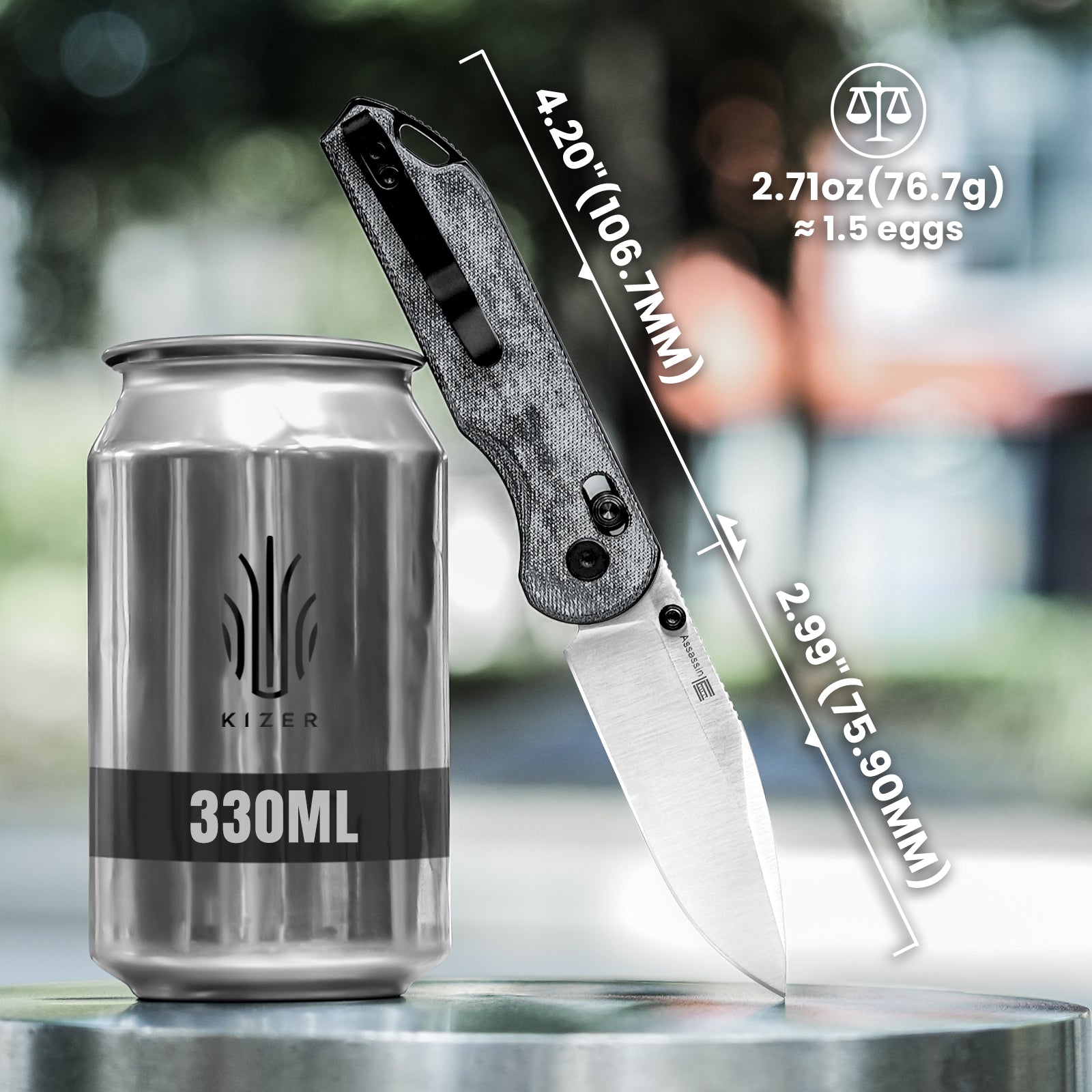 Assassin | Nitro-V | Micarta | V3549A2