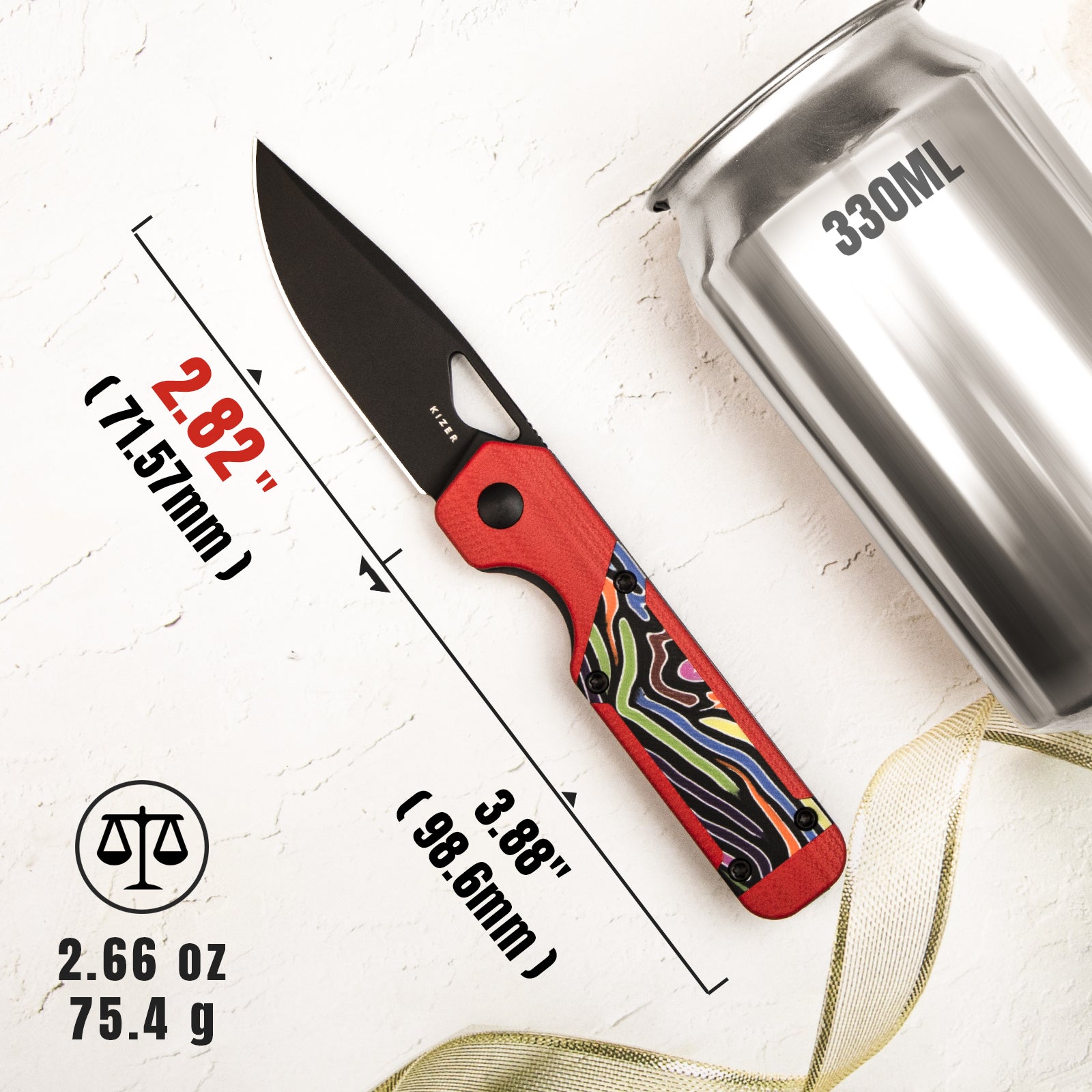 Mini Militaw® | Nitro-V | G10 | KizerV™ 3634SA2