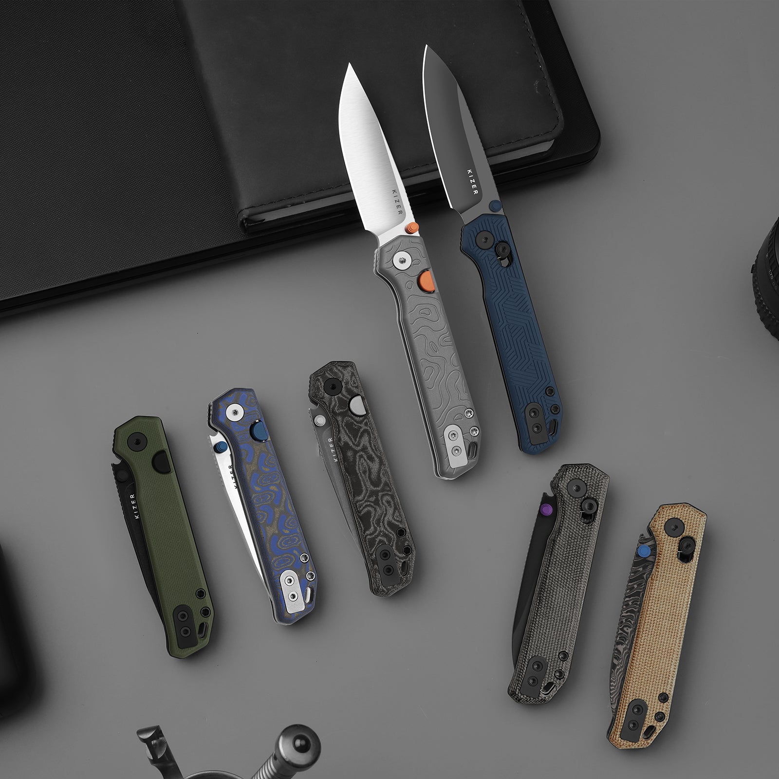 Begleiter 2.9 | Kizer Clutch Lock™ | Norplex UltreX™ Micarta | BD1N |