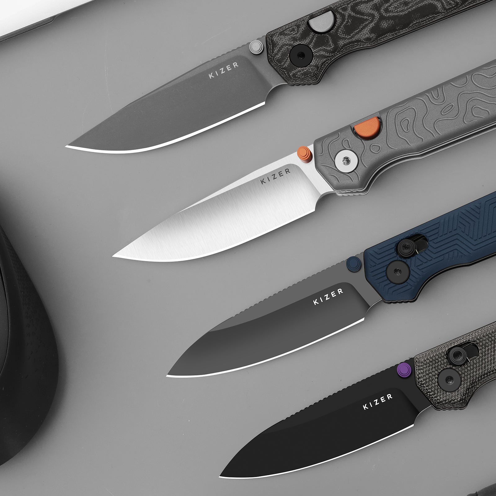 Begleiter 2.9 | Kizer Clutch Lock™ | Norplex UltreX™ Micarta | BD1N | KizerV™ 3458.2CDA1