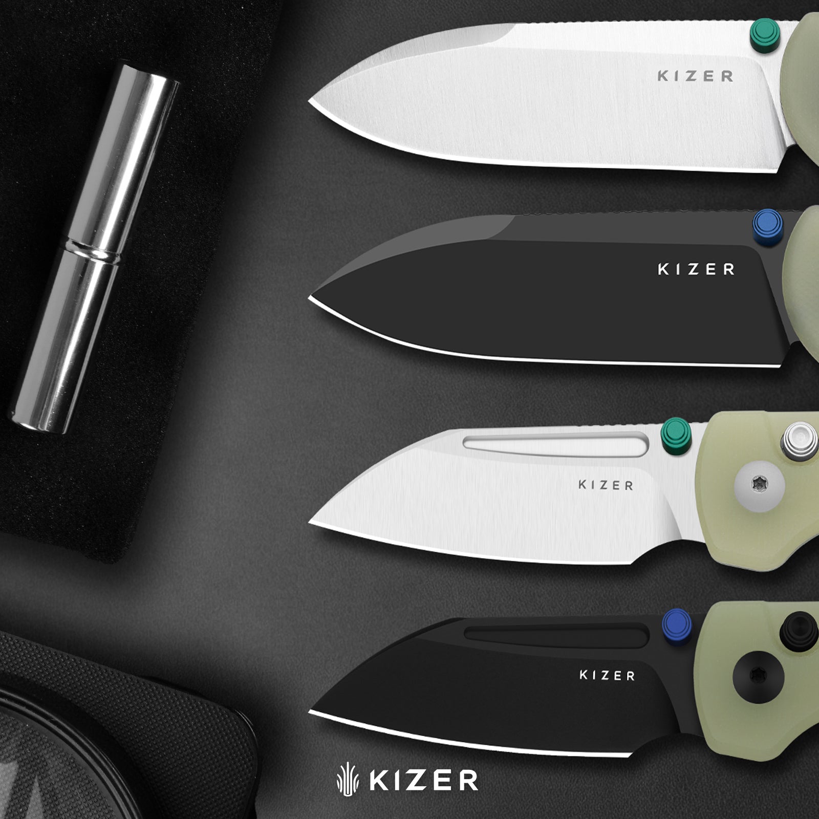 Parakeet | GID G10 Handle | Kizer Button Liner Lock™ | Nitro-V | Kizer
