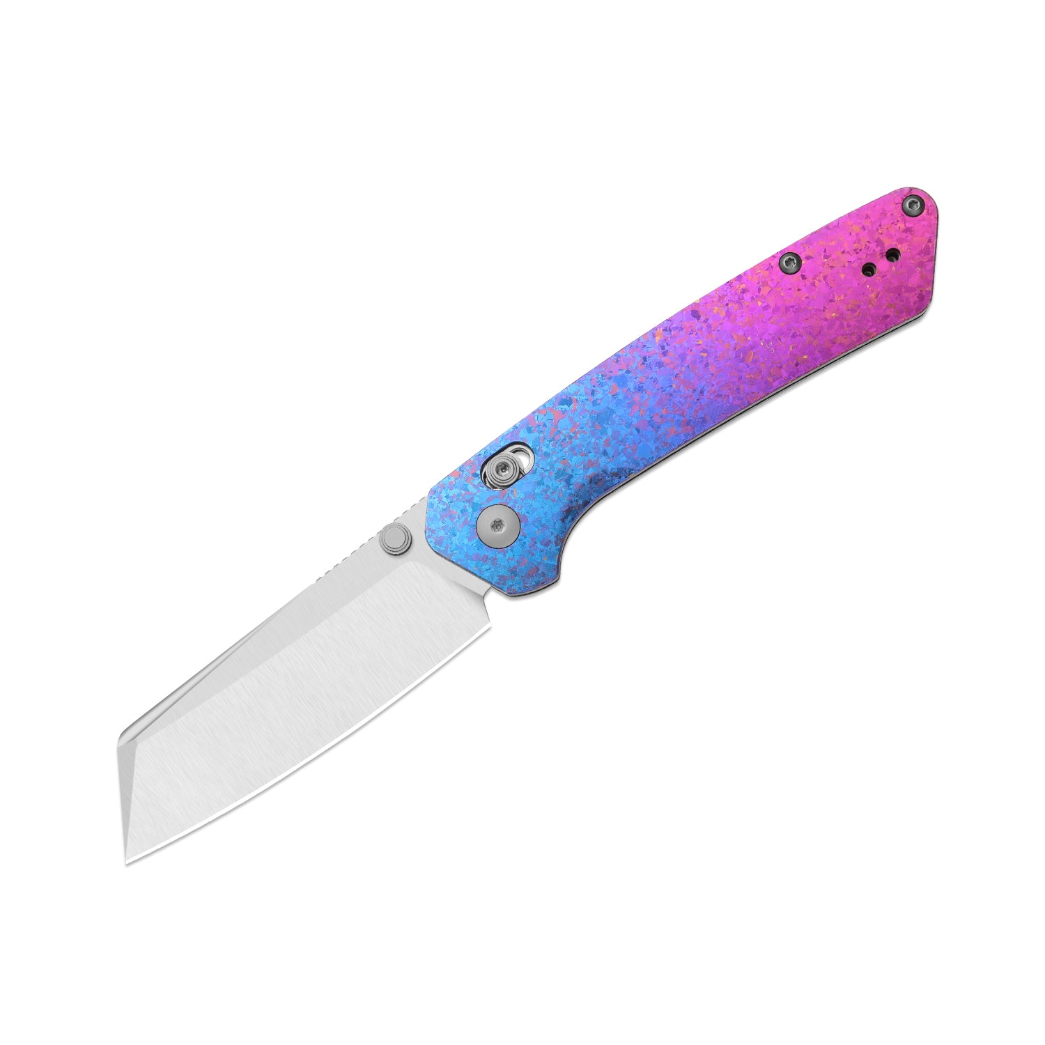 Madrac CL AirTi | Kizer Clutch Lock™ | M390 | Crystallized Titanium | Satin | KizerB™ 3693ACS2